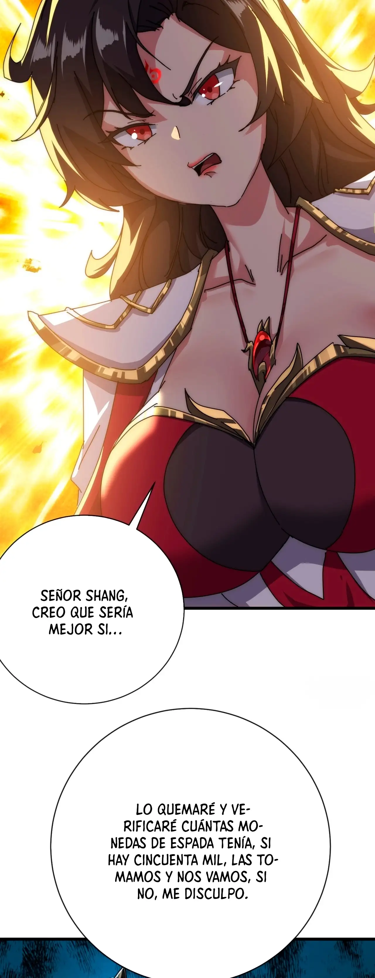 ¡Por favor mata al demonio! ¡Joven maestro! —  Capítulo 70 — 31