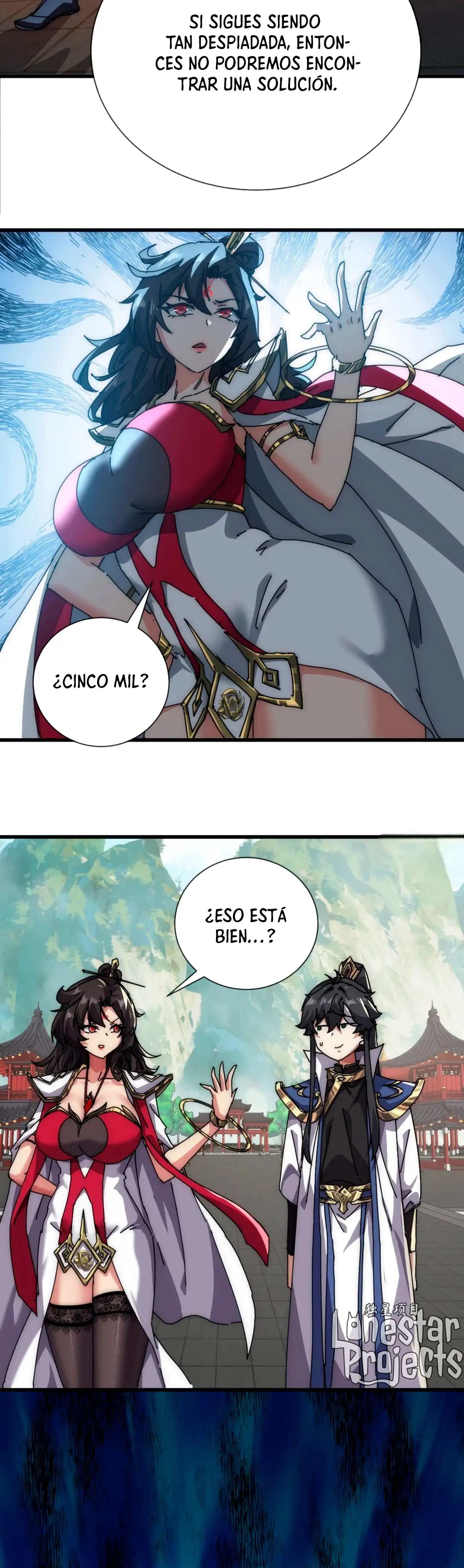 ¡Por favor mata al demonio! ¡Joven maestro! —  Capítulo 70 — 34