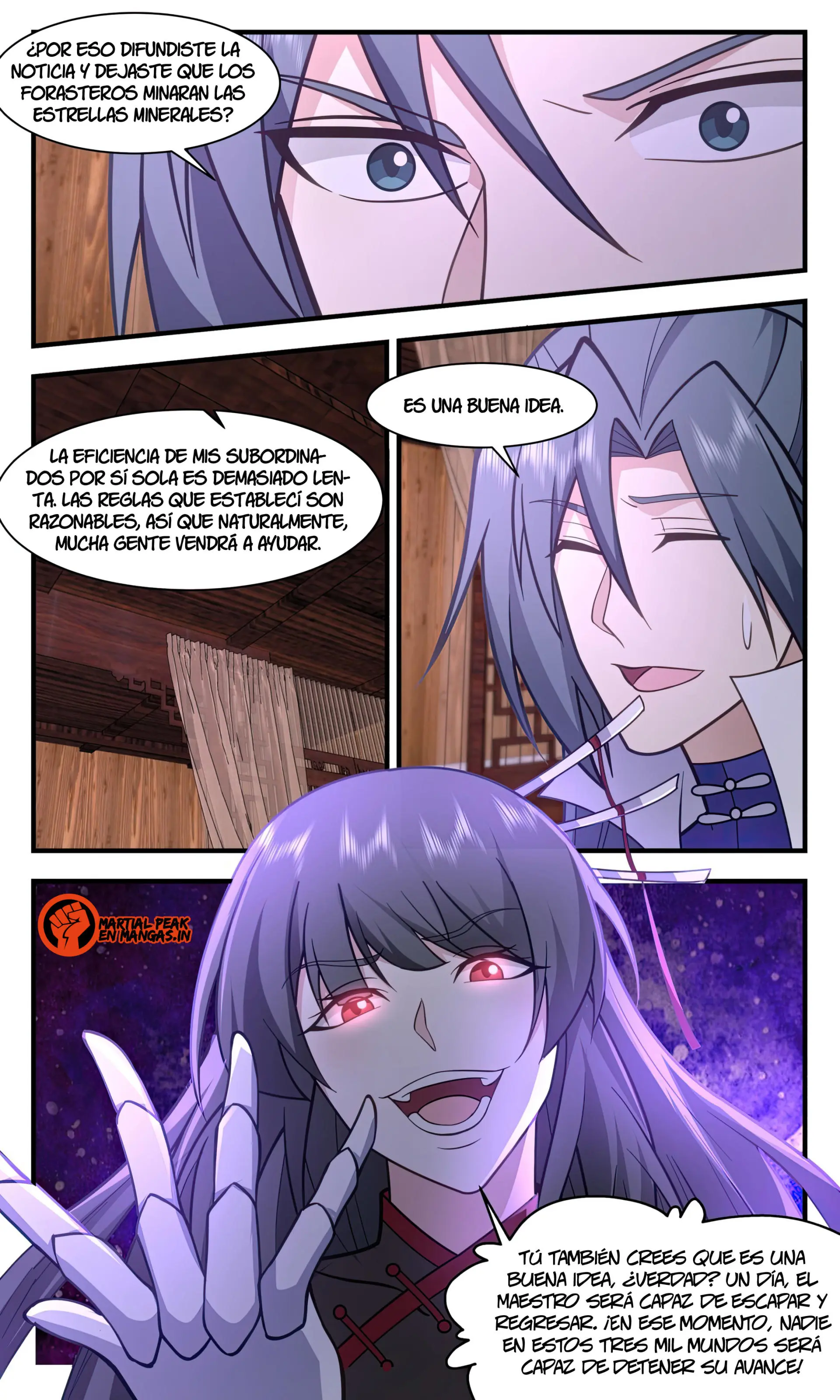 La Cumbre del Arte Marcial — Capítulo 3008 — 8