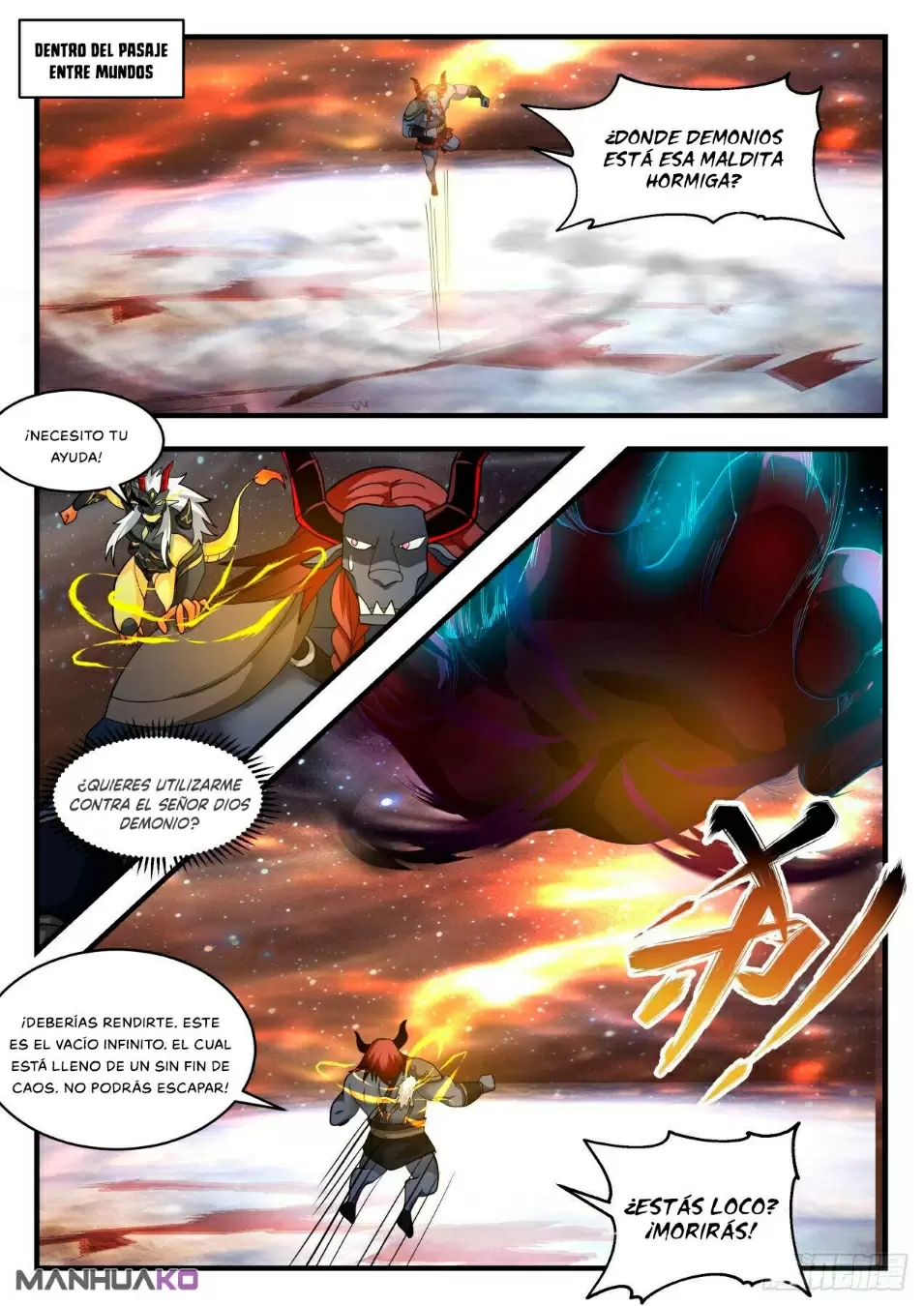 La Cumbre del Arte Marcial — Capítulo 2054 — 9