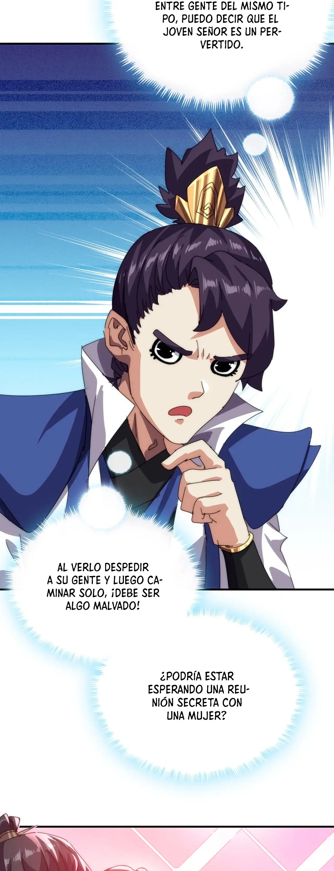 ¡Por favor mata al demonio! ¡Joven maestro! —  Capítulo 81 — 28