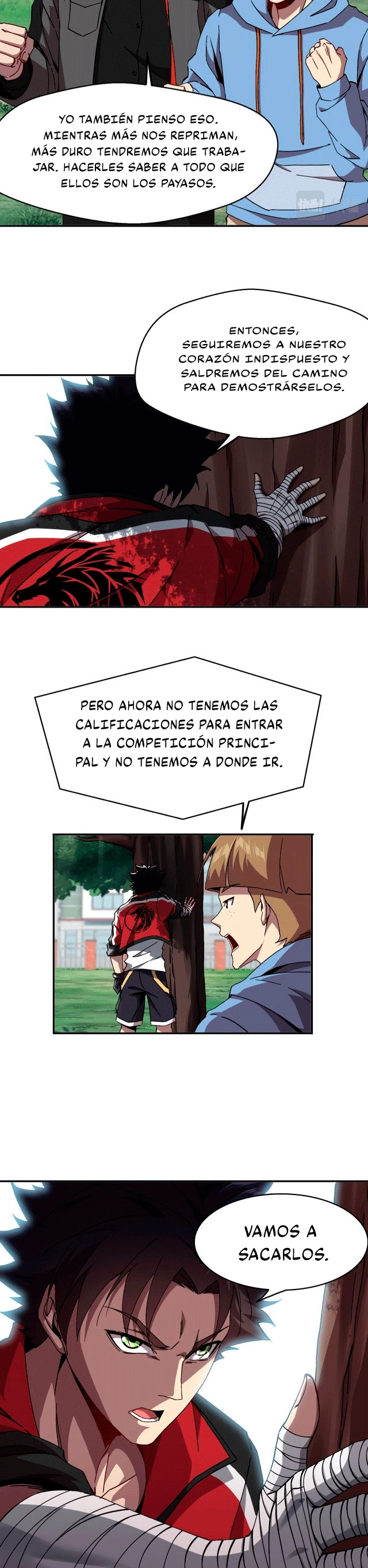 Un puño para destruir otro mundo —   Capítulo 05 — 24