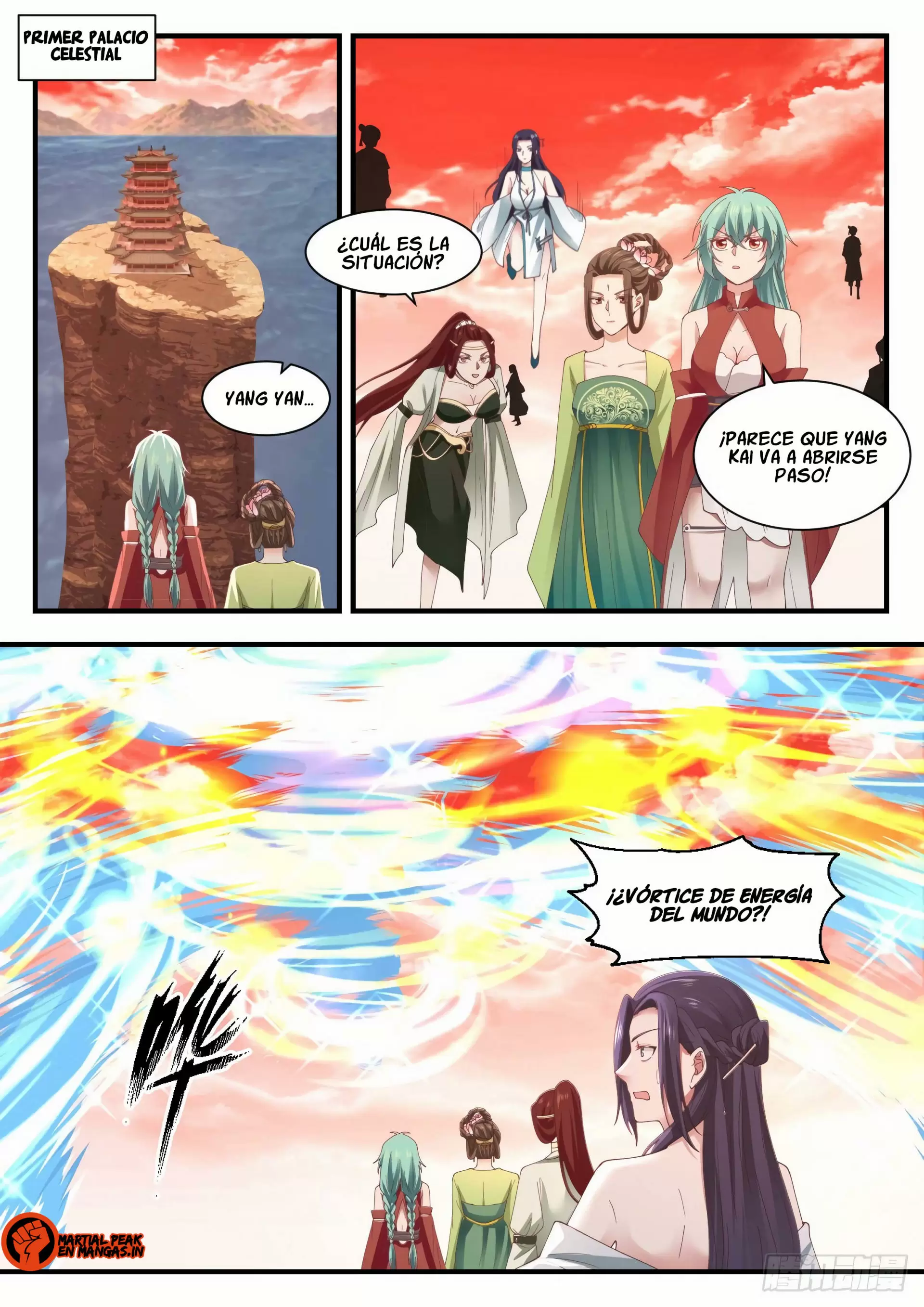 La Cumbre del Arte Marcial — Capítulo 1306  — ¡Avance! — 6