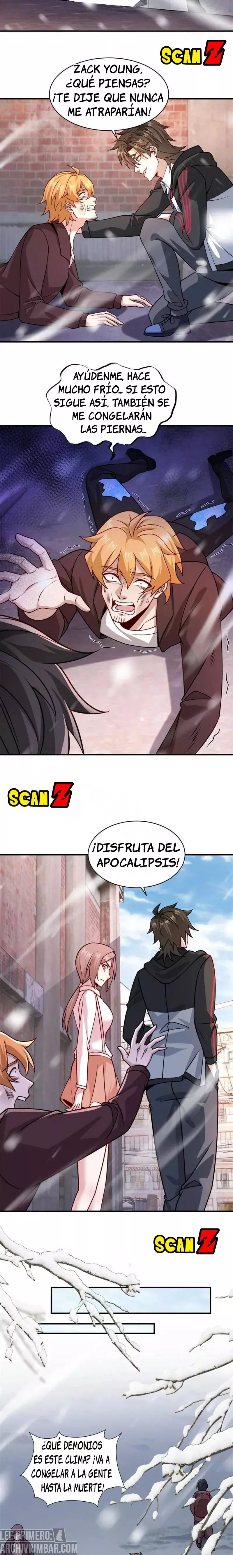 Apocalipsis Helado: Acumulé Suministros por 100 Mil Millones —  Capítulo 38 — 2