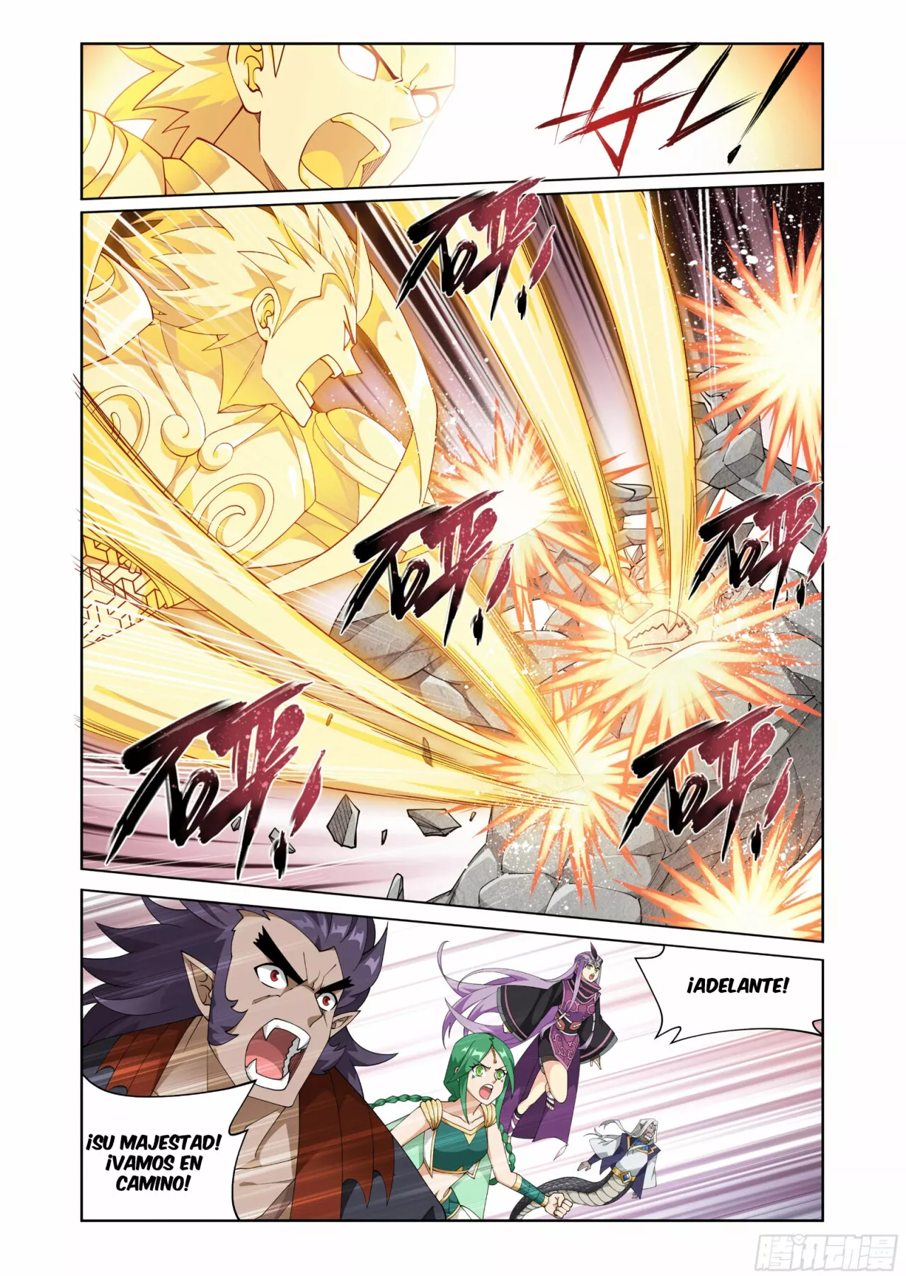 Rompiendo los Cielos en Combate — Capítulo 399 — 10