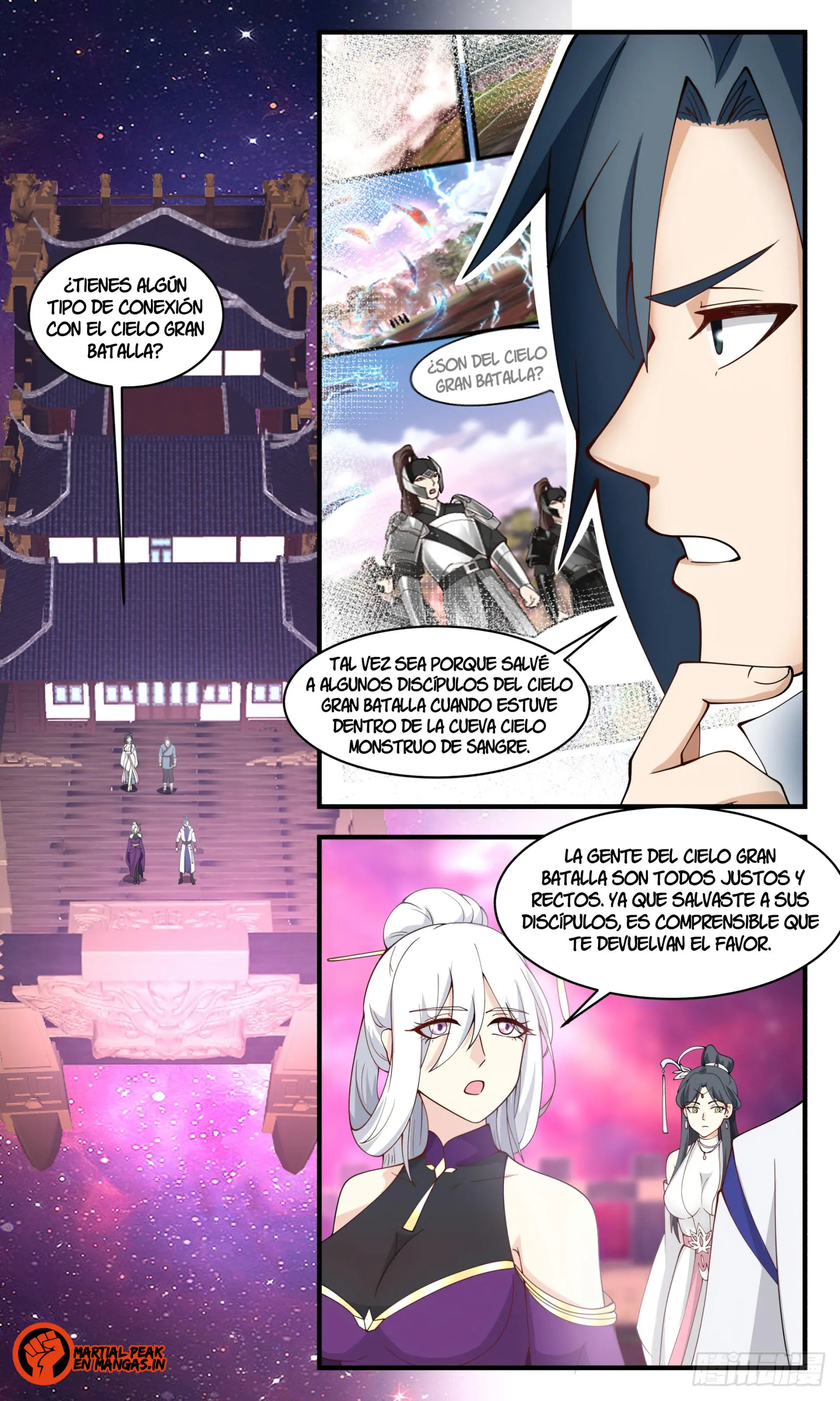 La Cumbre del Arte Marcial — Capítulo 2757 — 8