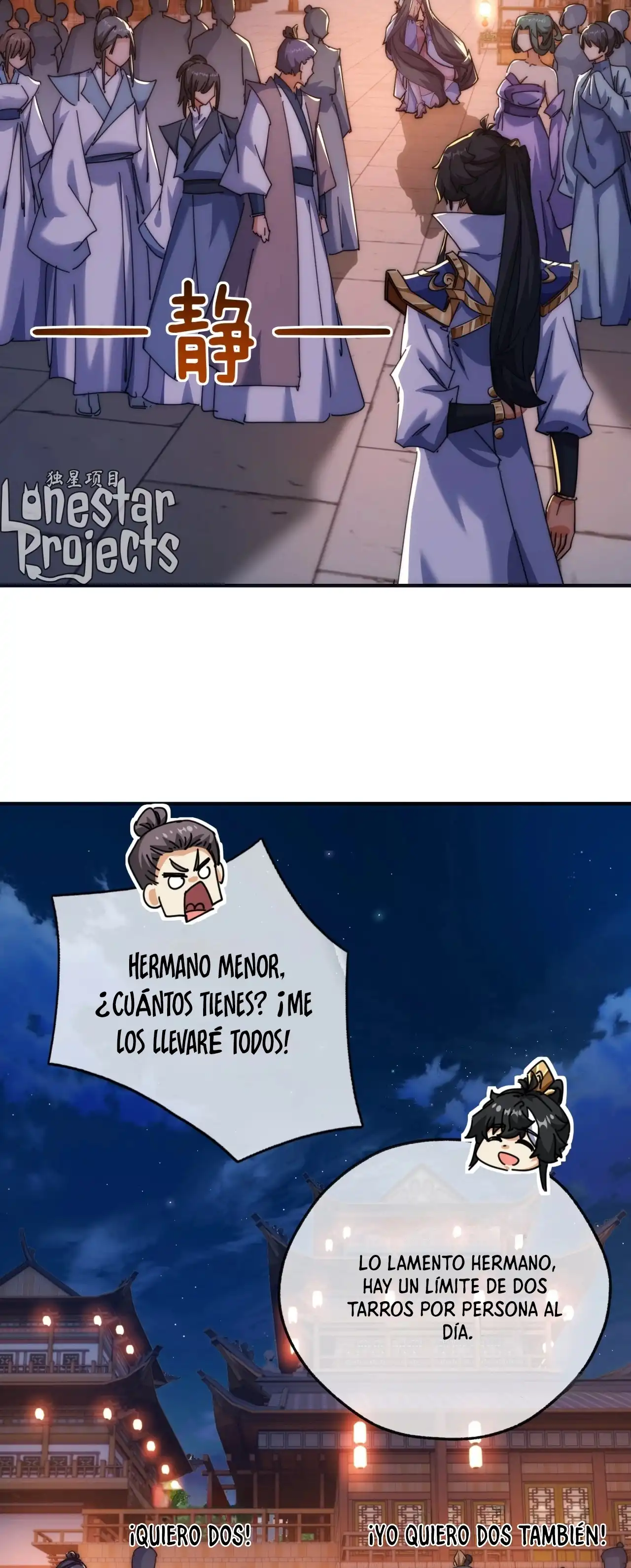 ¡Por favor mata al demonio! ¡Joven maestro! —  Capítulo 67 — 4