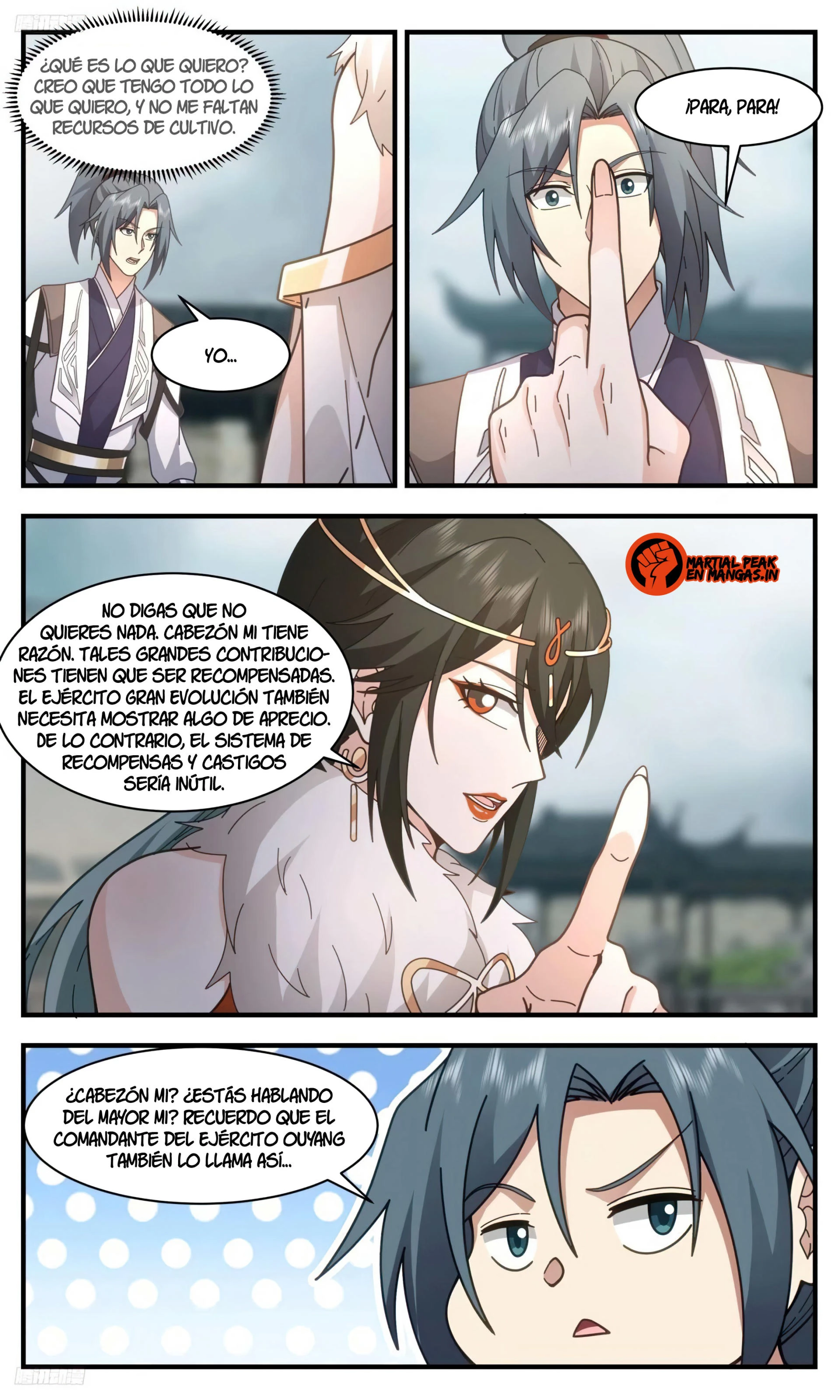 La Cumbre del Arte Marcial — Capítulo 3215 — 8