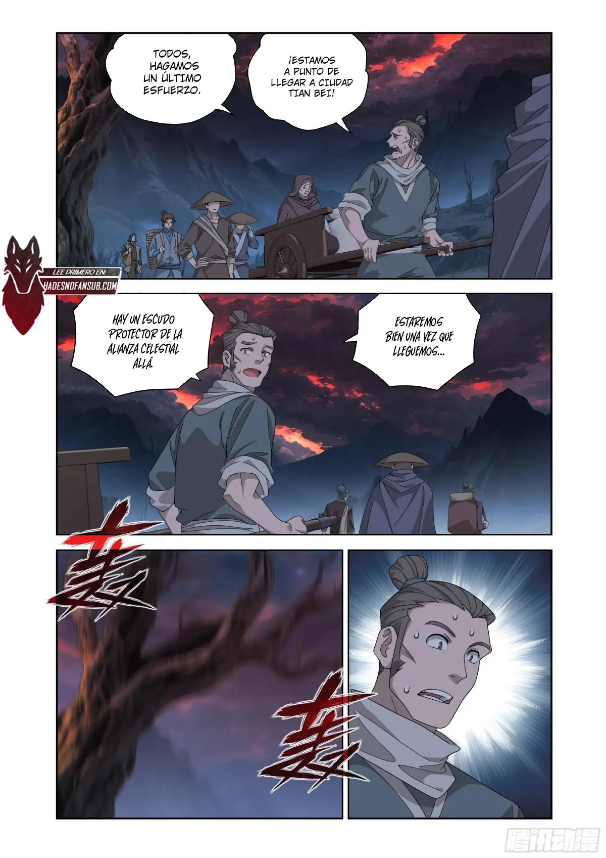 Rompiendo los Cielos en Combate — Capítulo 476 — 4
