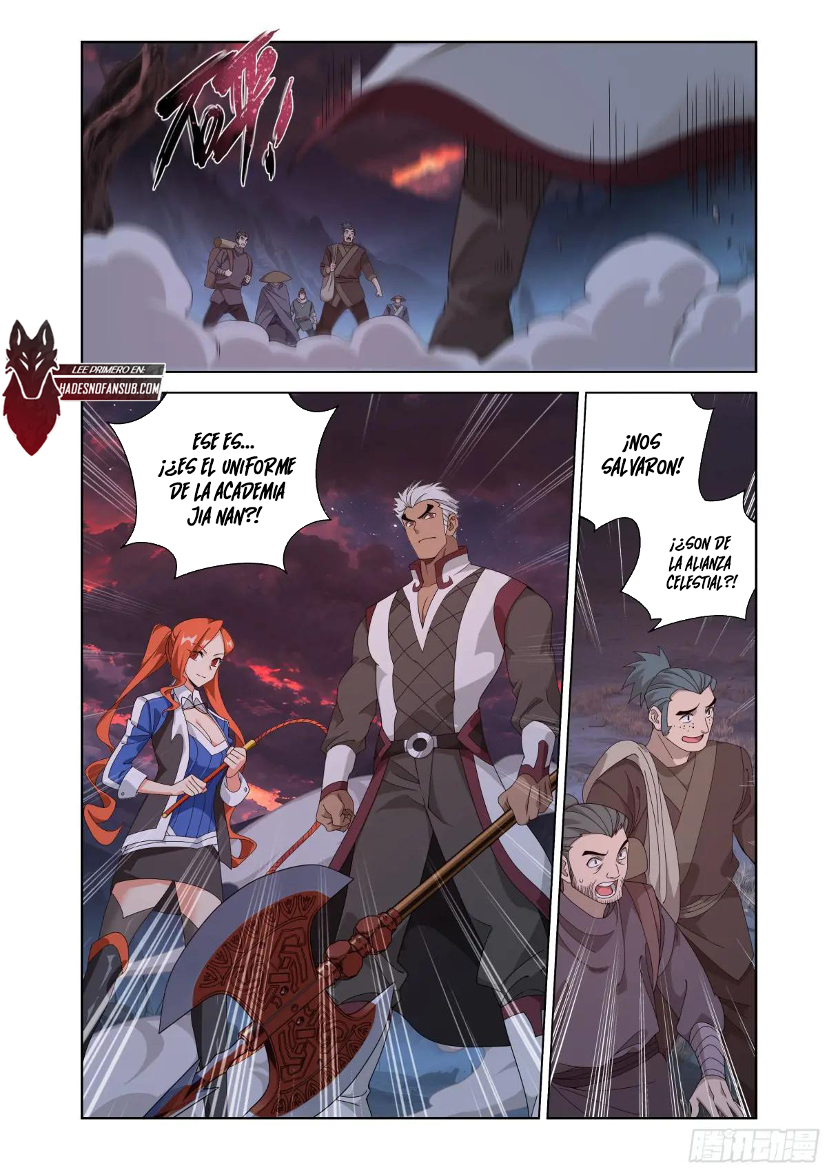 Rompiendo los Cielos en Combate — Capítulo 476 — 8