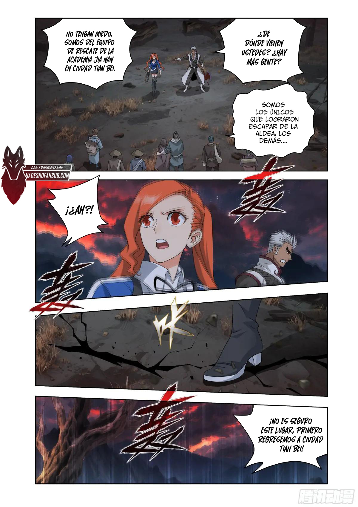 Rompiendo los Cielos en Combate — Capítulo 476 — 9