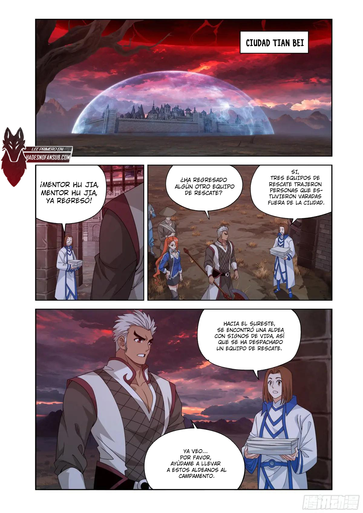 Rompiendo los Cielos en Combate — Capítulo 476 — 10