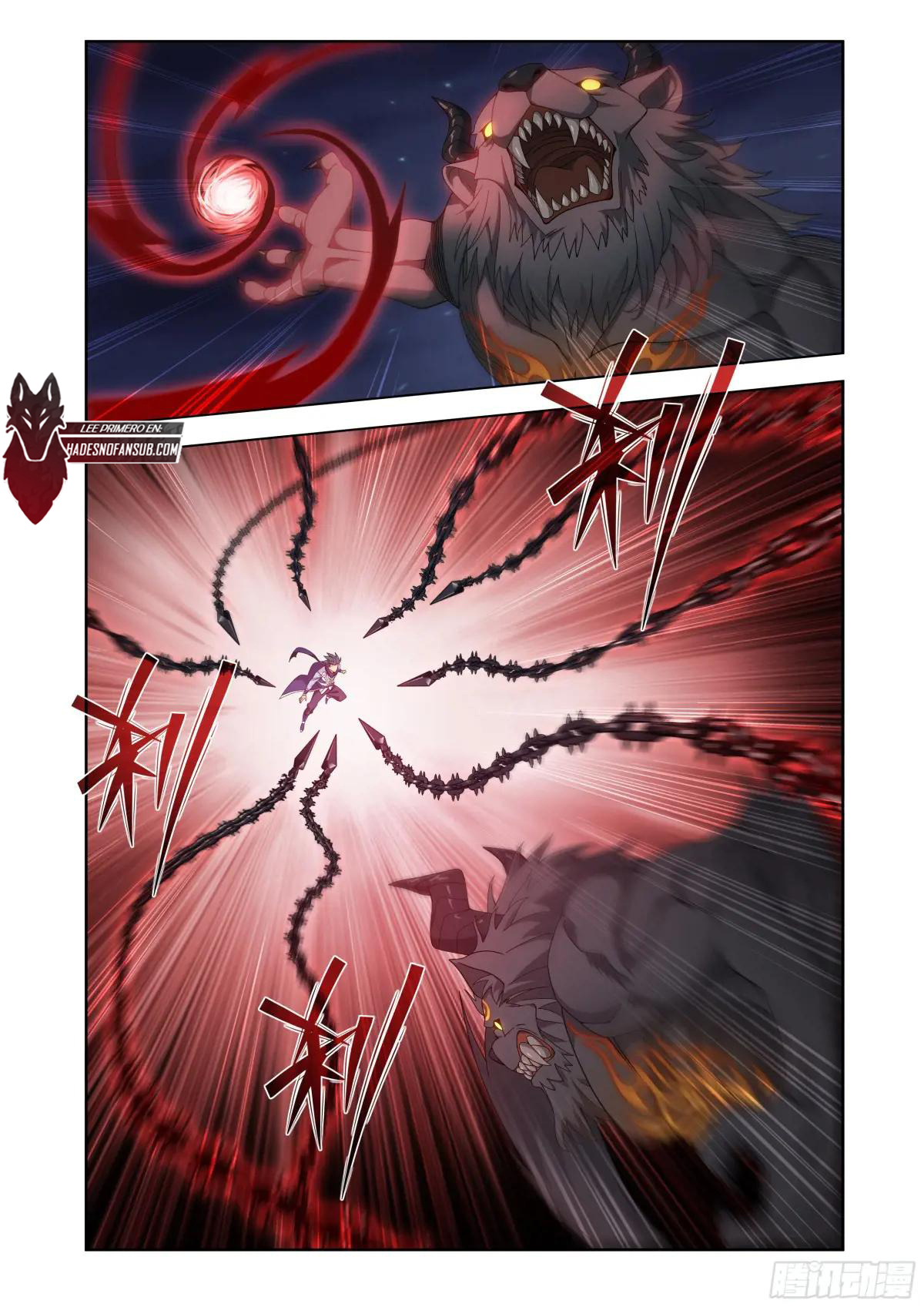 Rompiendo los Cielos en Combate — Capítulo 476 — 17