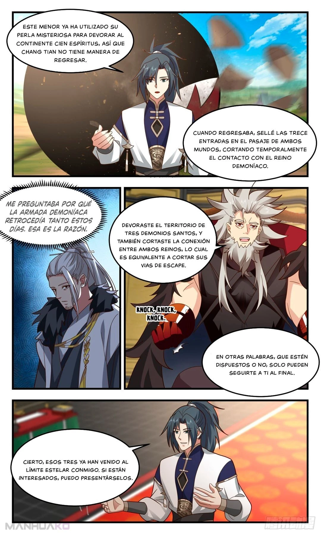La Cumbre del Arte Marcial — Capítulo 2465 — 11