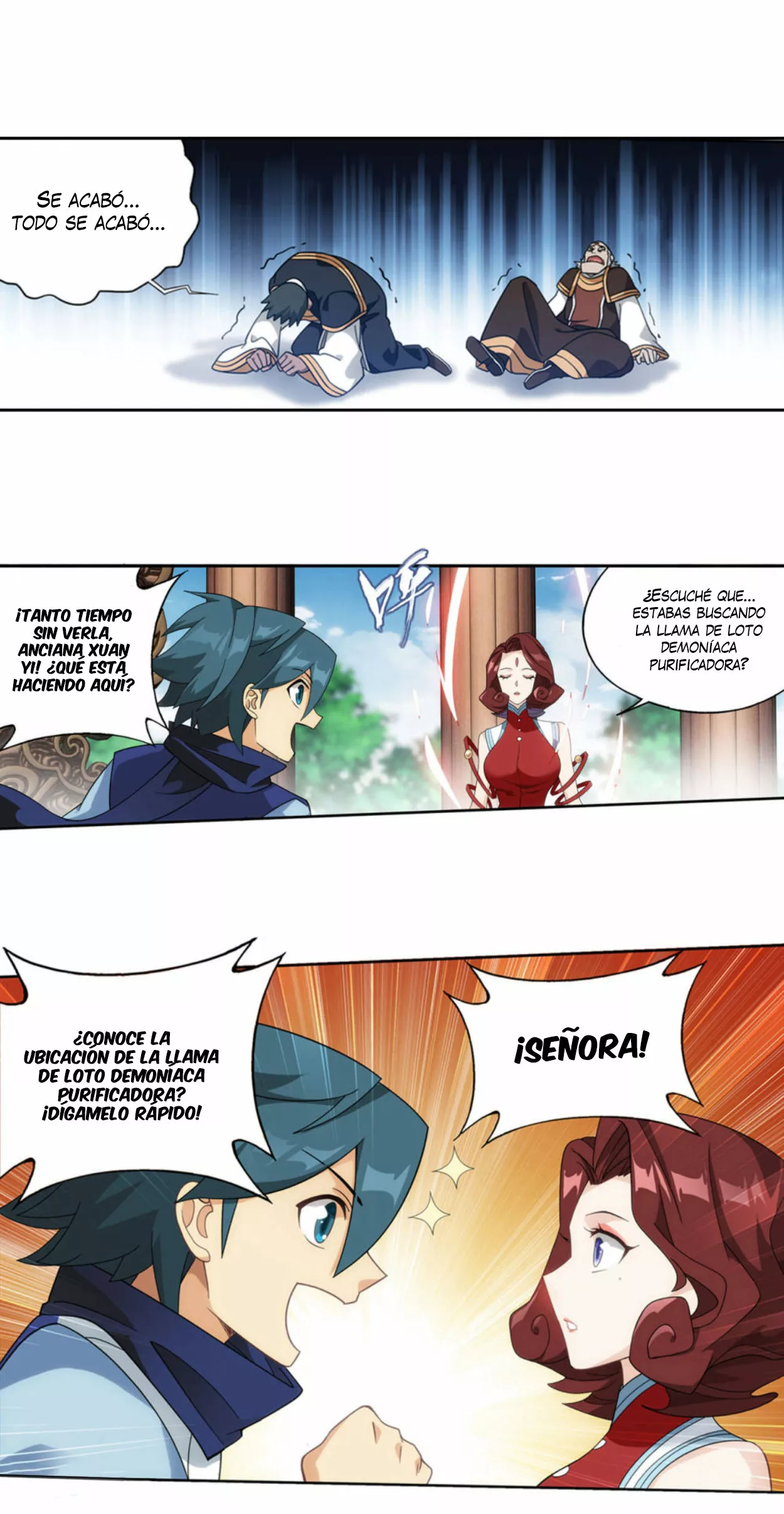 Rompiendo los Cielos en Combate — Capítulo 361 — 34