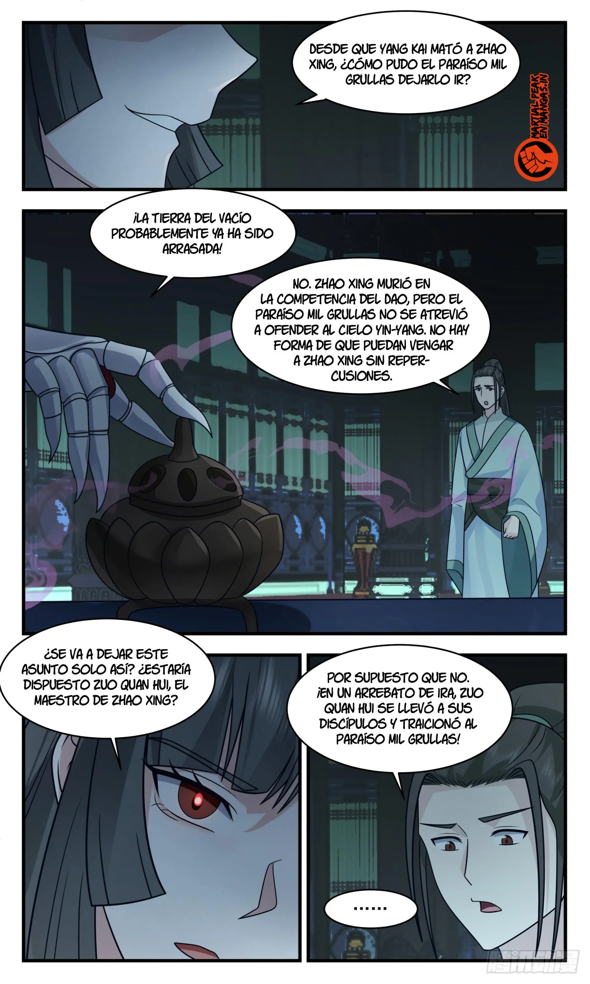 La Cumbre del Arte Marcial — Capítulo 2854 — 6