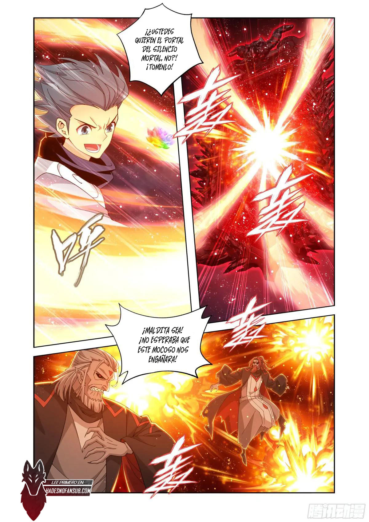Rompiendo los Cielos en Combate — Capítulo 460 — 3