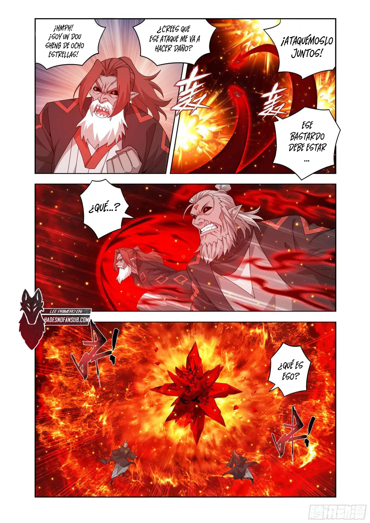 Rompiendo los Cielos en Combate — Capítulo 460 — 4
