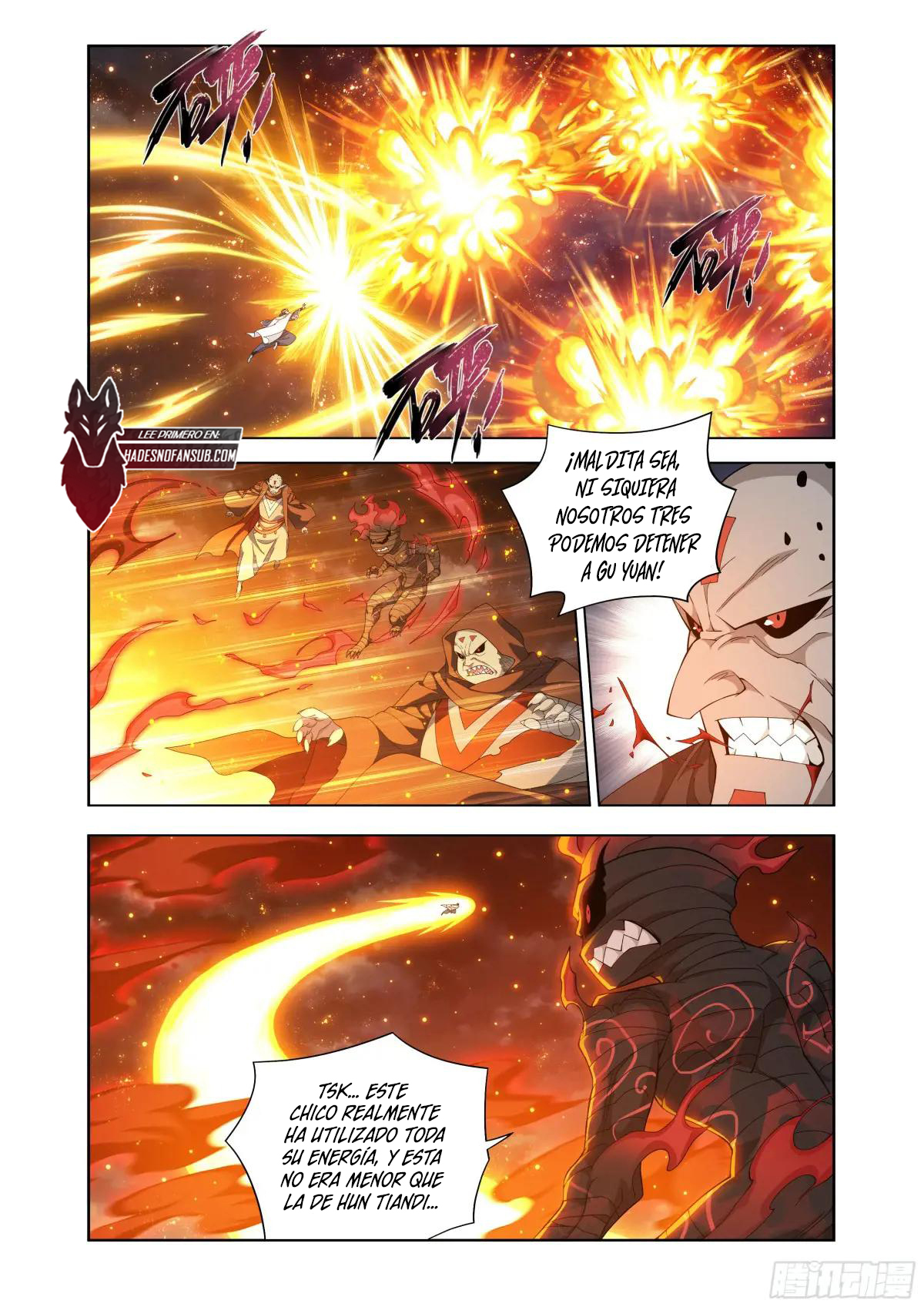 Rompiendo los Cielos en Combate — Capítulo 460 — 8