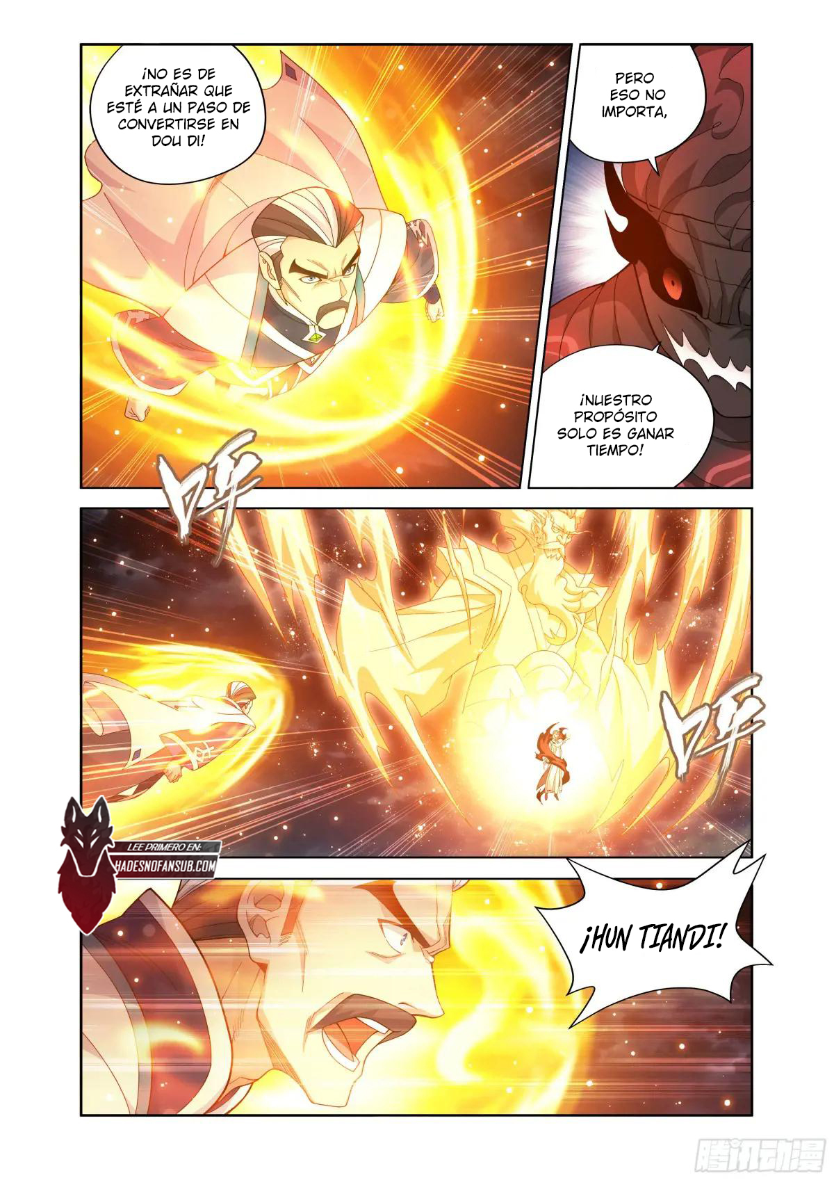 Rompiendo los Cielos en Combate — Capítulo 460 — 9