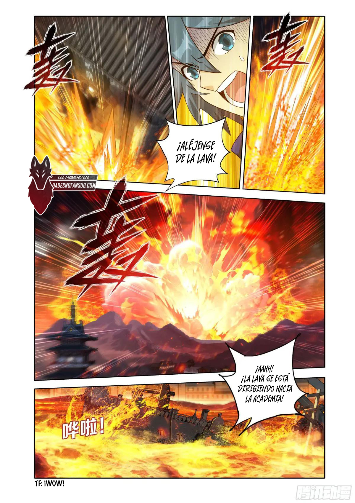 Rompiendo los Cielos en Combate — Capítulo 460 — 14