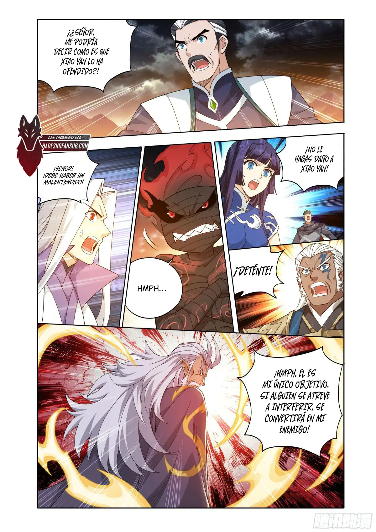 Rompiendo los Cielos en Combate — Capítulo 460 — 20