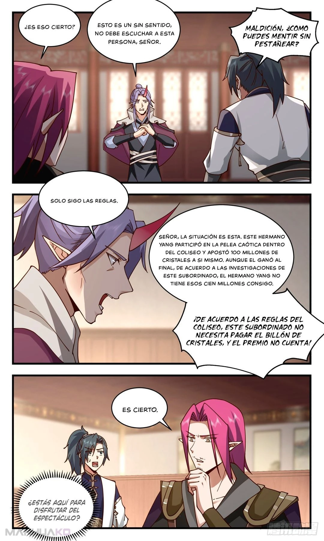 La Cumbre del Arte Marcial — Capítulo 2376 — 8