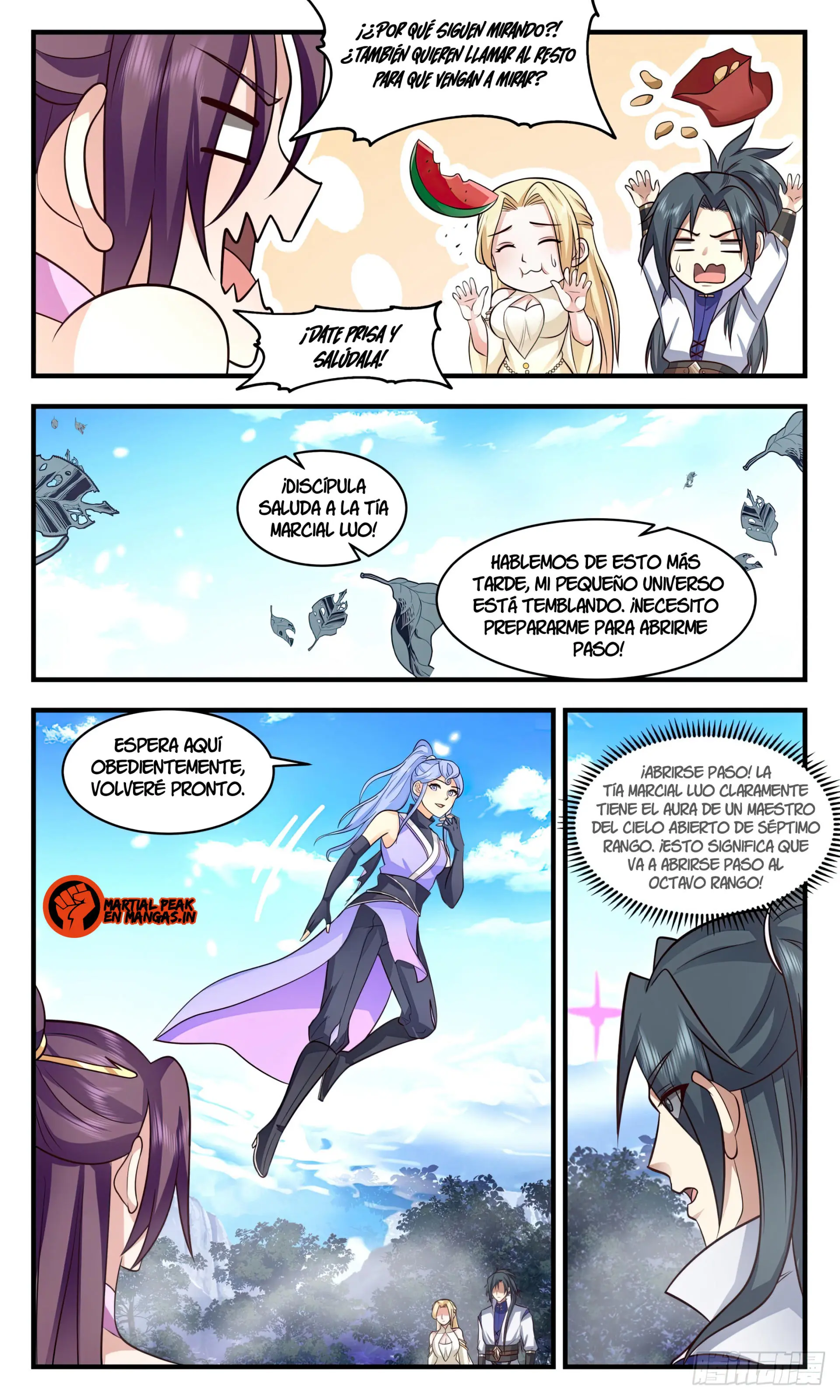 La Cumbre del Arte Marcial — Capítulo 2999 — 6