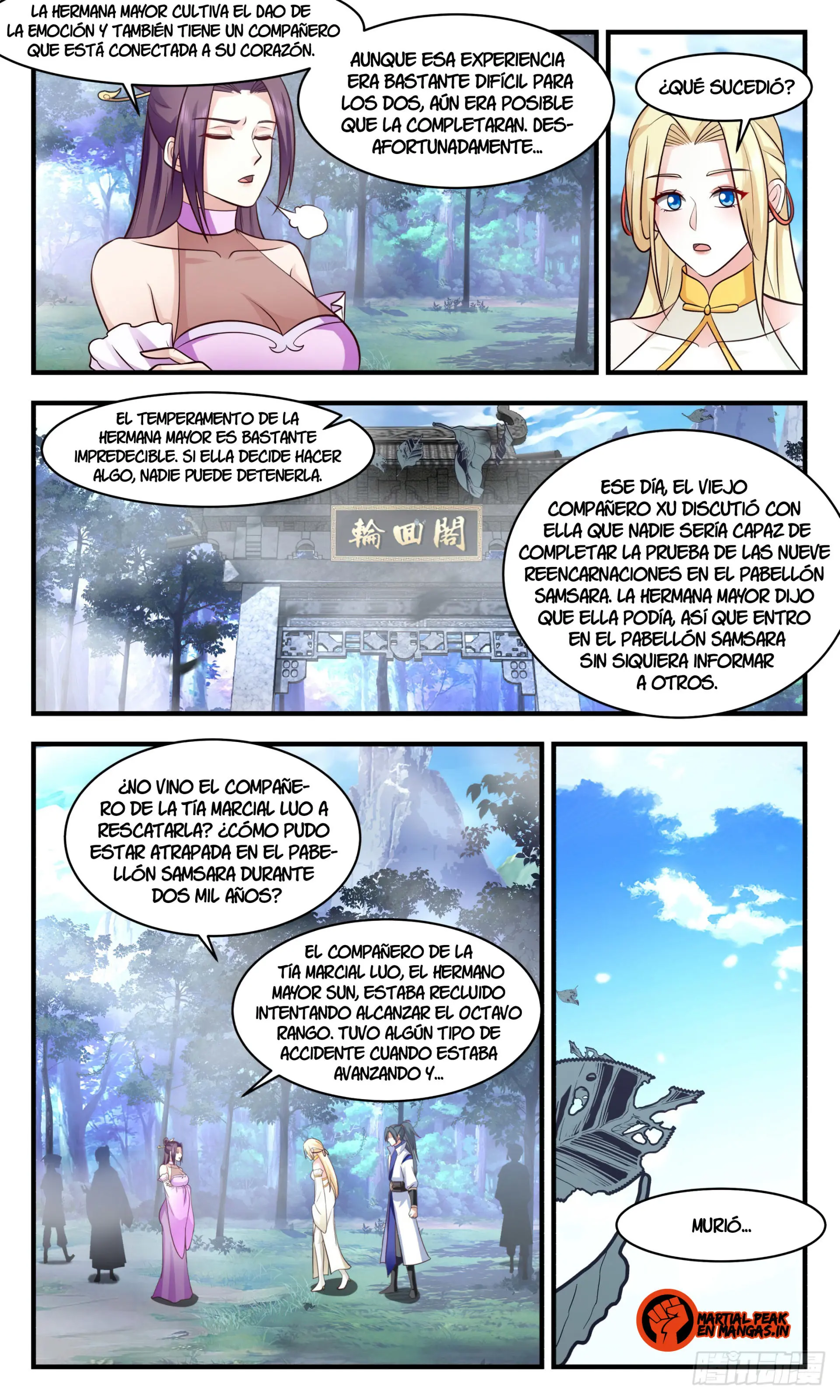 La Cumbre del Arte Marcial — Capítulo 2999 — 8