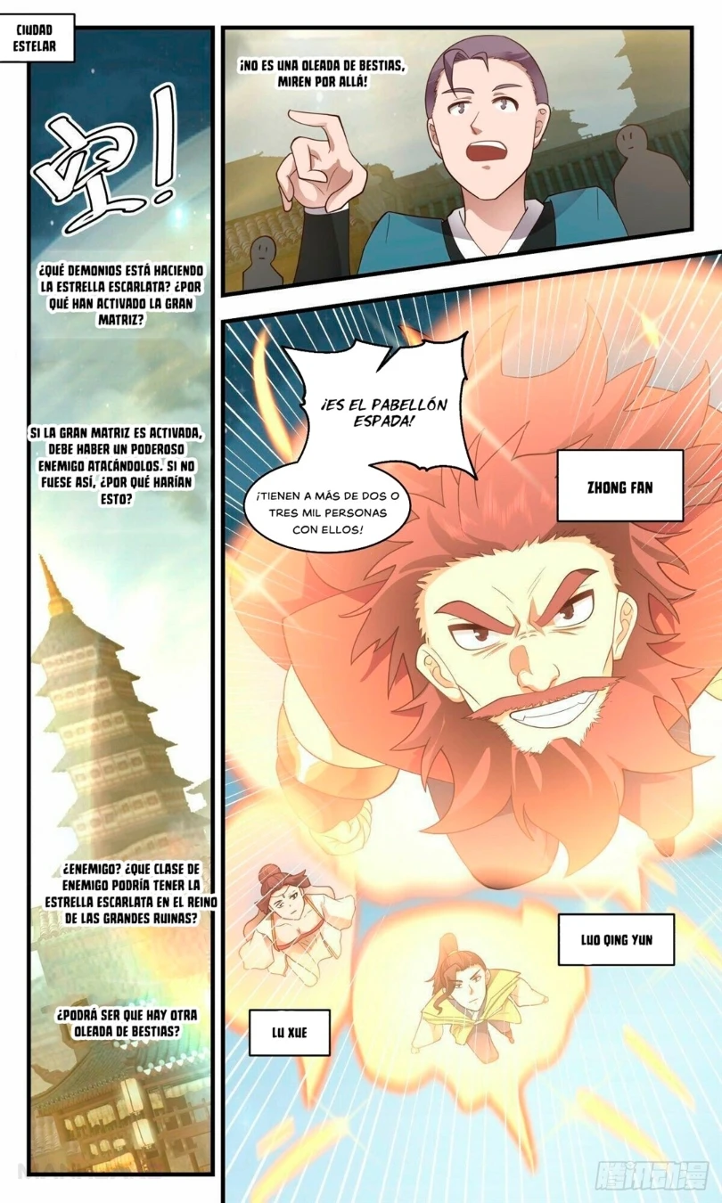La Cumbre del Arte Marcial — Capítulo 2655 — 8