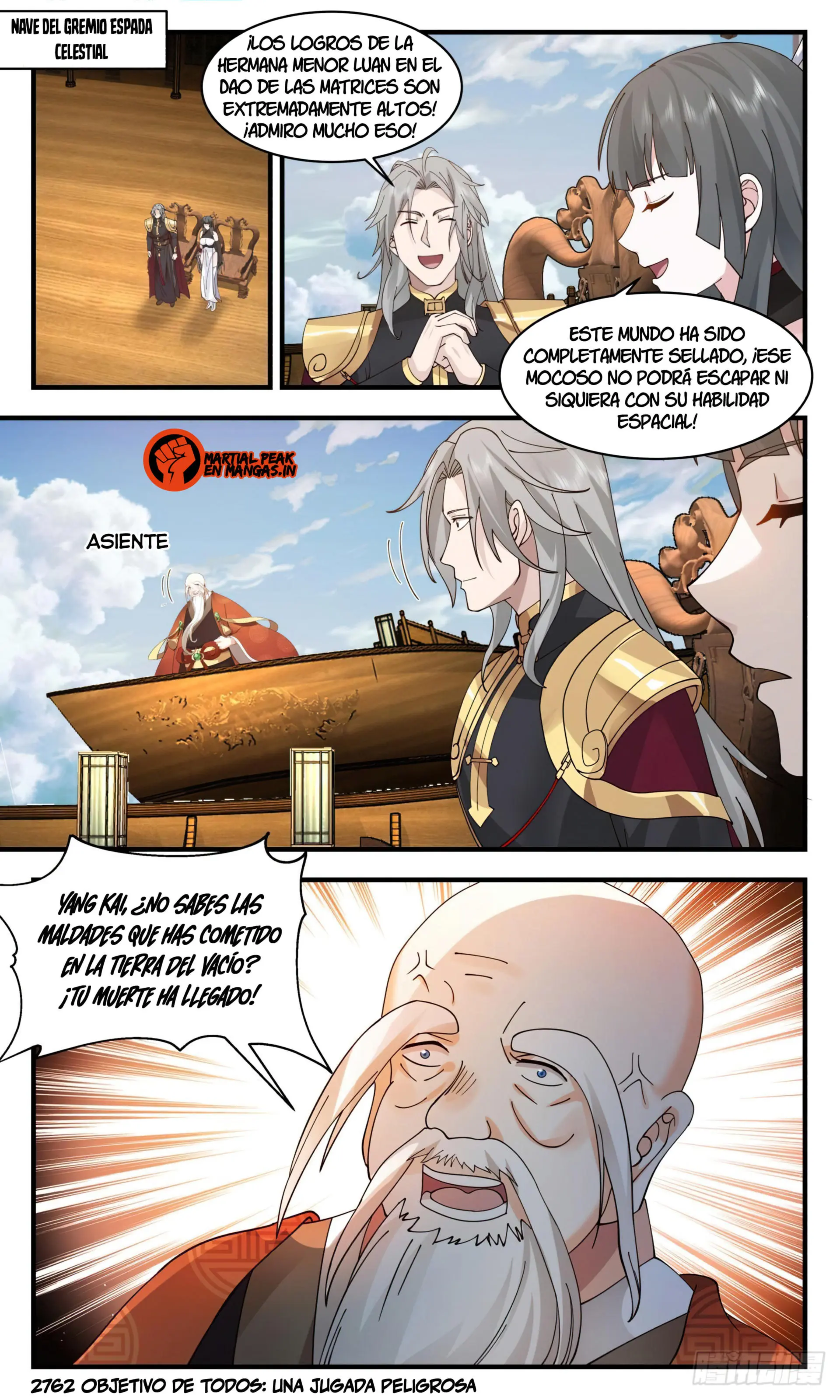 La Cumbre del Arte Marcial — Capítulo 2762 — 2