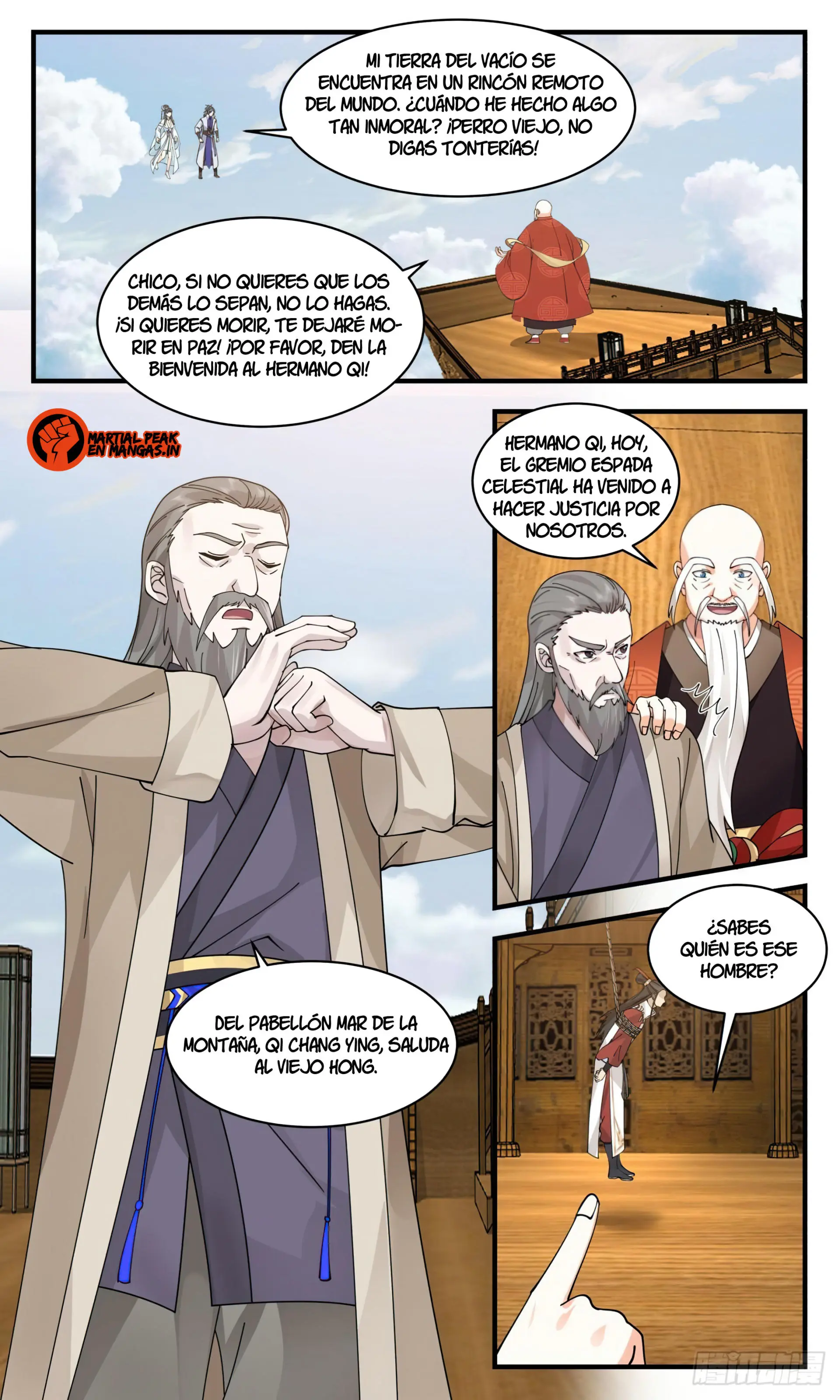 La Cumbre del Arte Marcial — Capítulo 2762 — 3