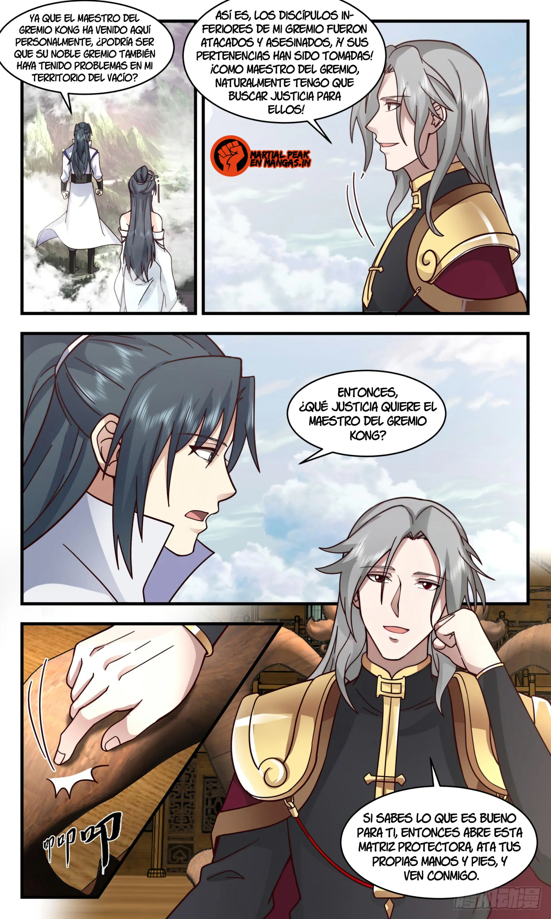 La Cumbre del Arte Marcial — Capítulo 2762 — 6