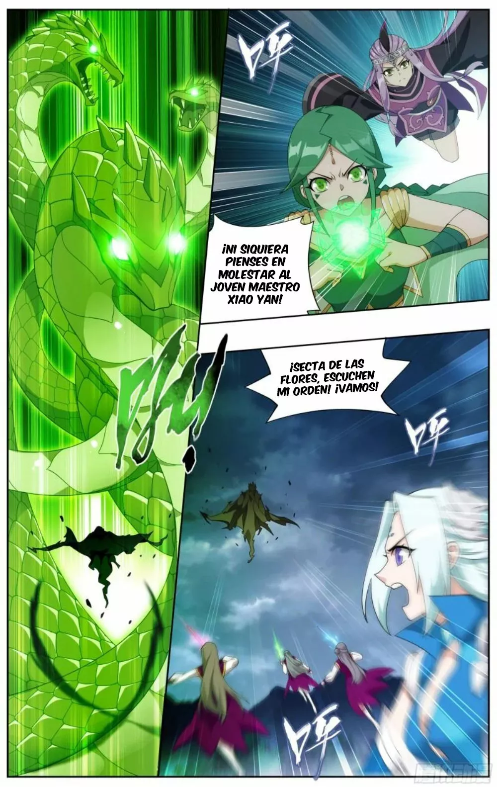Rompiendo los Cielos en Combate — Capítulo 371 — 11