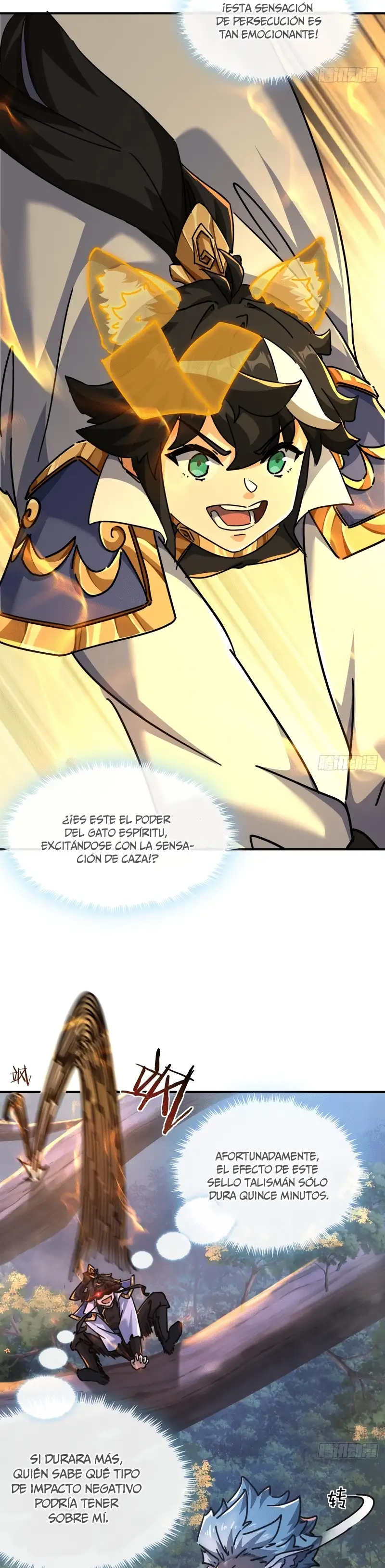 ¡Por favor mata al demonio! ¡Joven maestro! —  Capítulo 20 — 14
