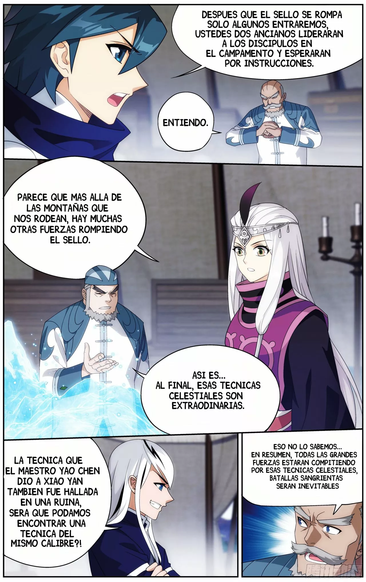 Rompiendo los Cielos en Combate — Capítulo 305 — 9