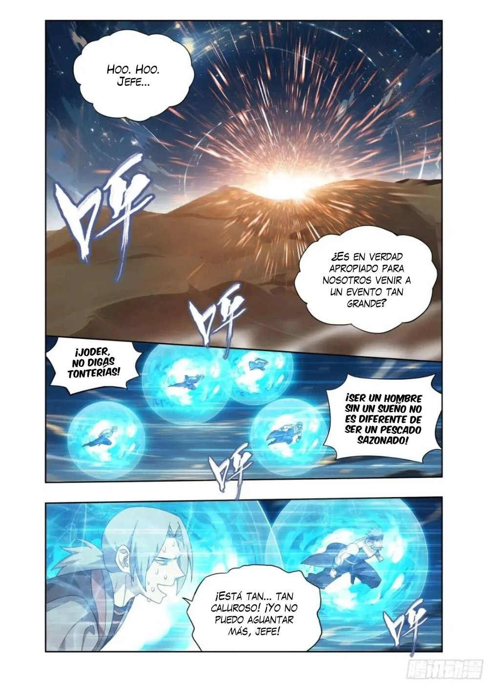 Rompiendo los Cielos en Combate — Capítulo 415 — 3