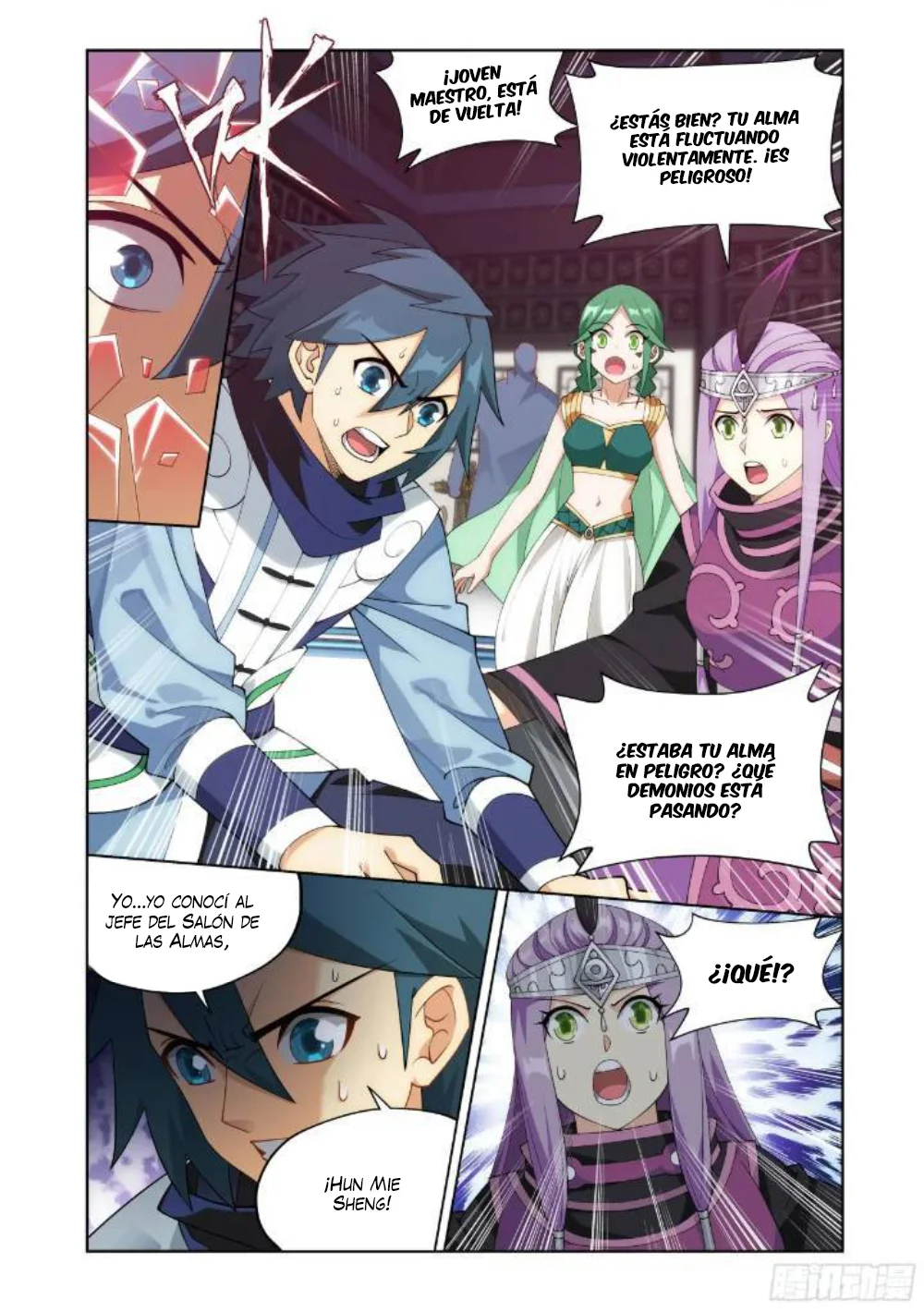 Rompiendo los Cielos en Combate — Capítulo 413 — 11