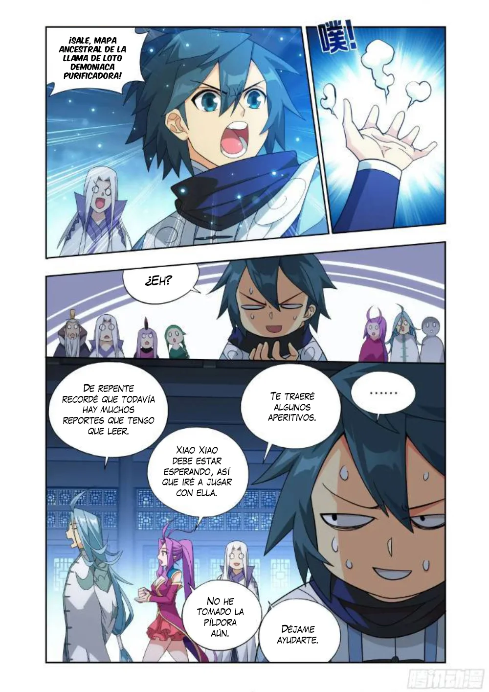 Rompiendo los Cielos en Combate — Capítulo 413 — 18