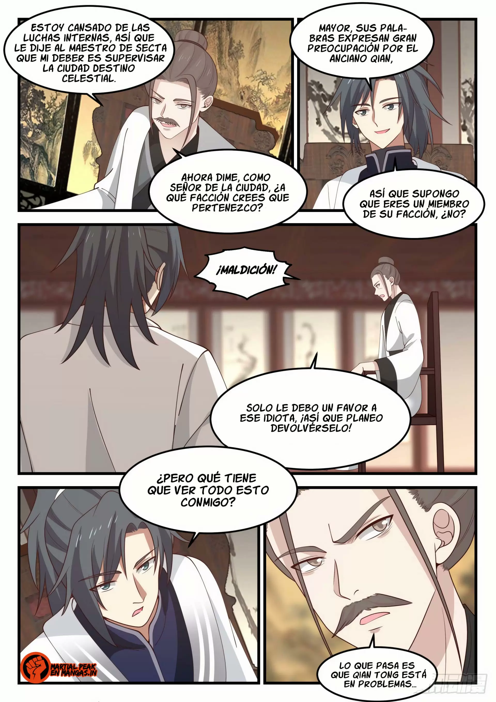 La Cumbre del Arte Marcial — Capítulo 1237 — 12