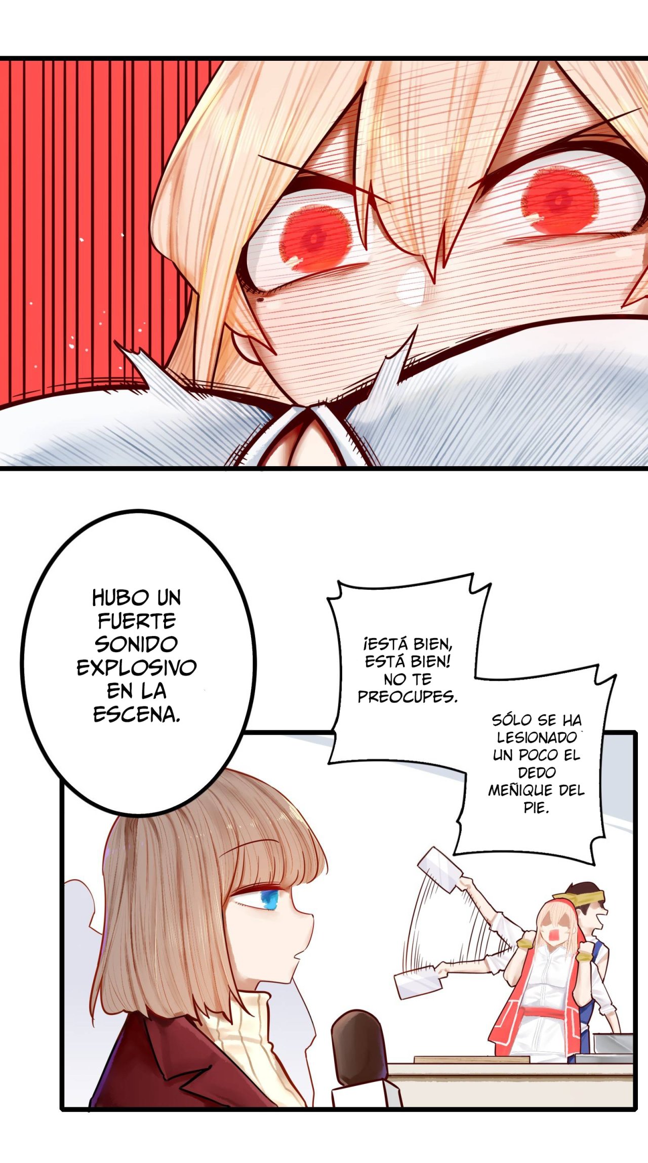 ¡Señorita, no lo transmita en vivo! — Capítulo 32 — 9