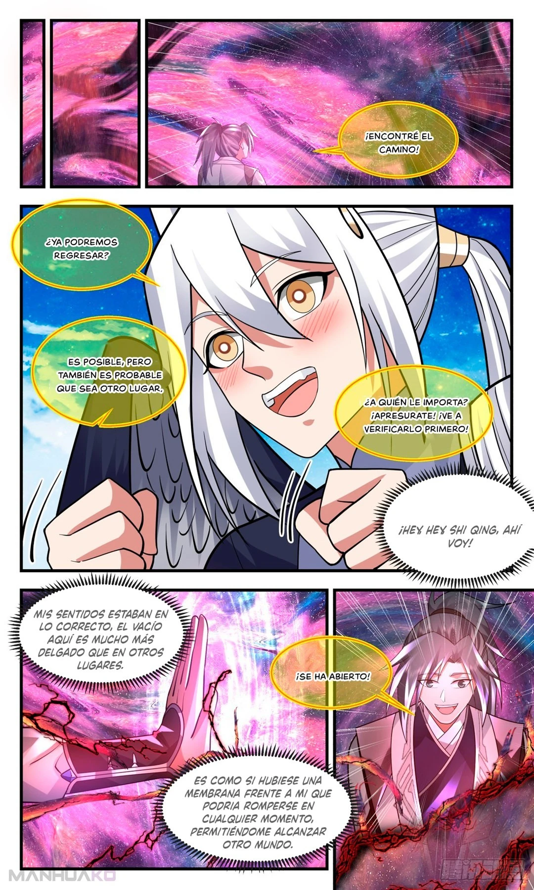 La Cumbre del Arte Marcial — Capítulo 2524 — 8