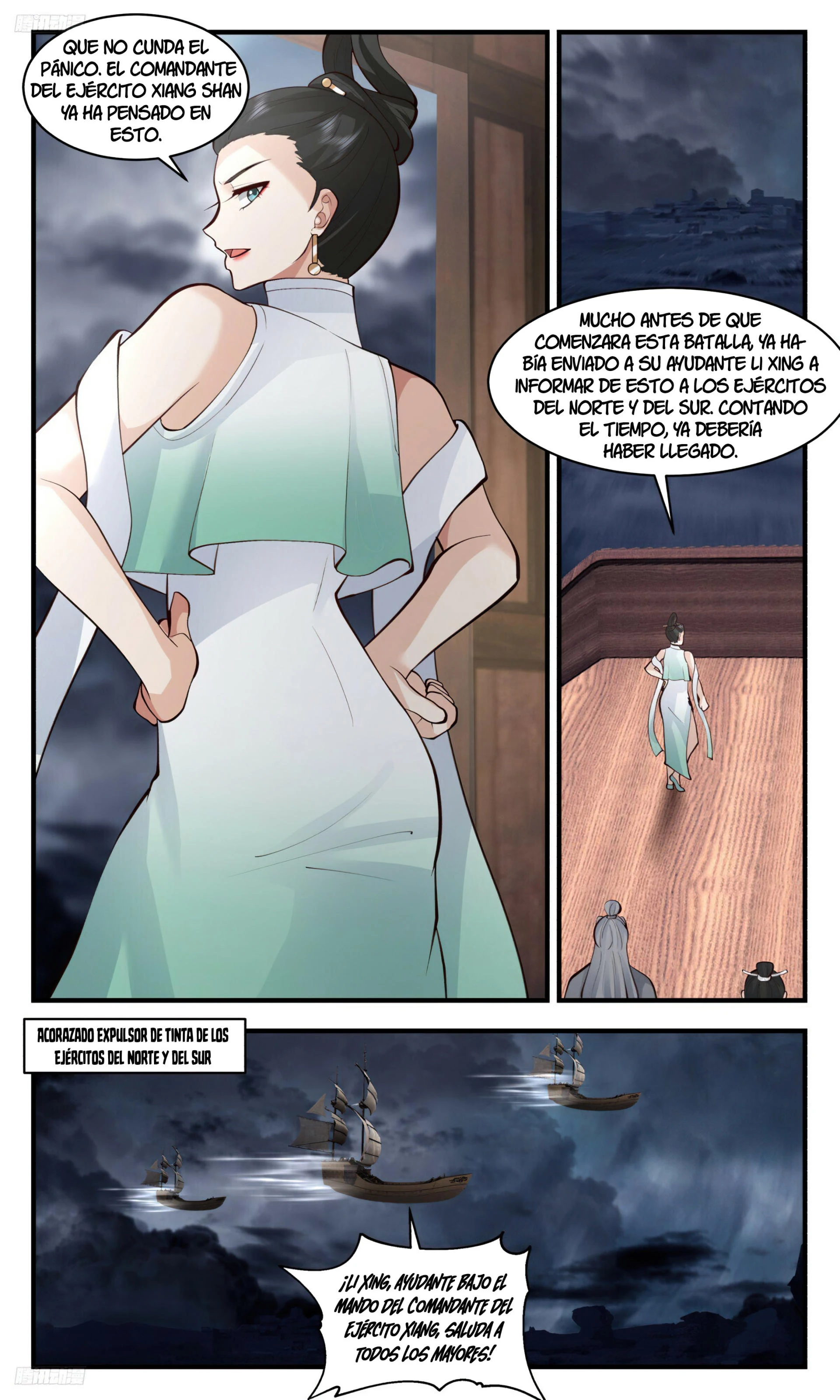 La Cumbre del Arte Marcial — Capítulo 3196 — 3