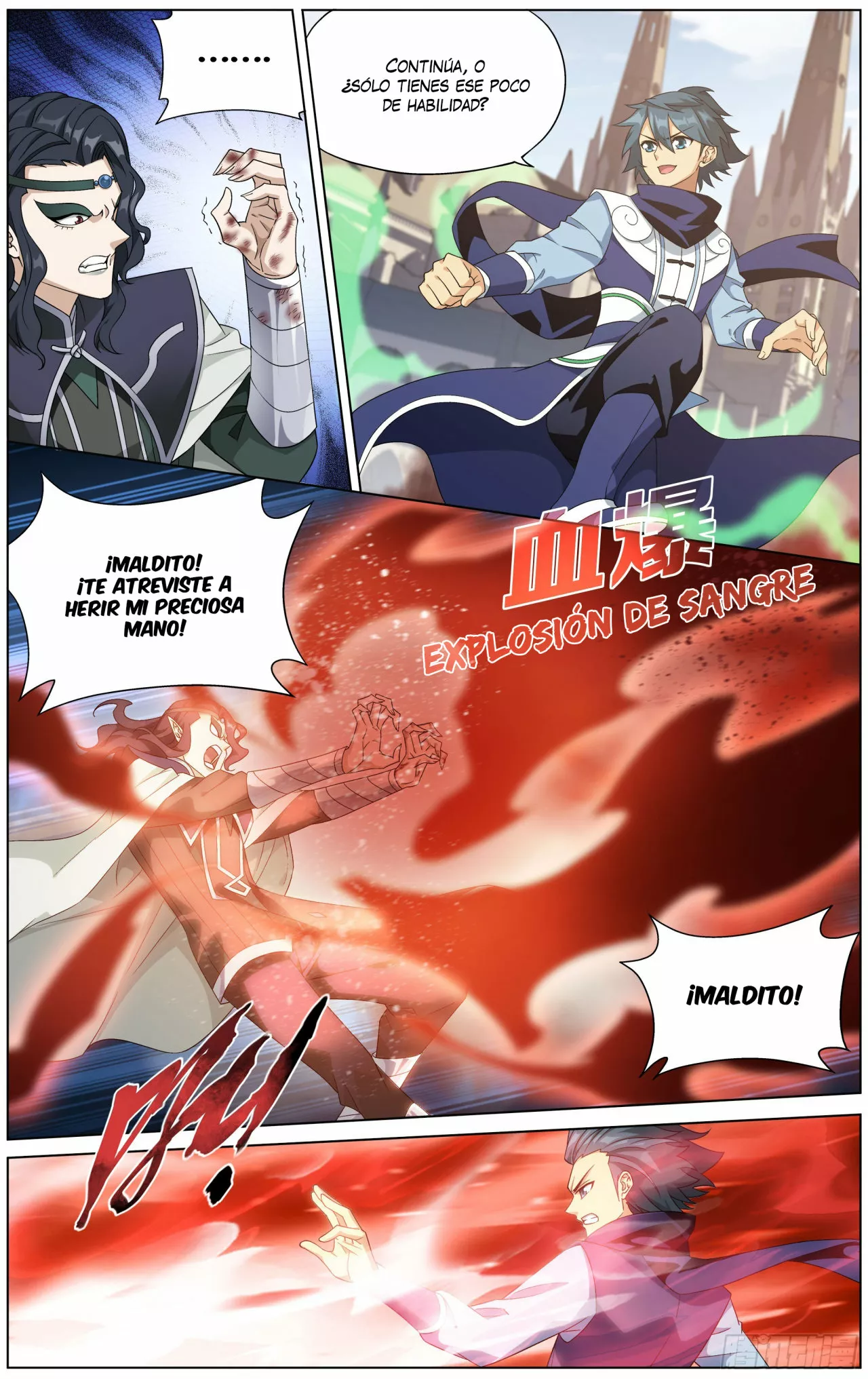 Rompiendo los Cielos en Combate — Capítulo 292 — 14