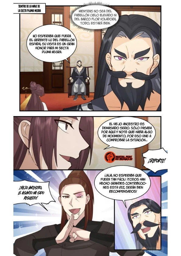 La Cumbre del Arte Marcial — Capítulo 2714 — 3