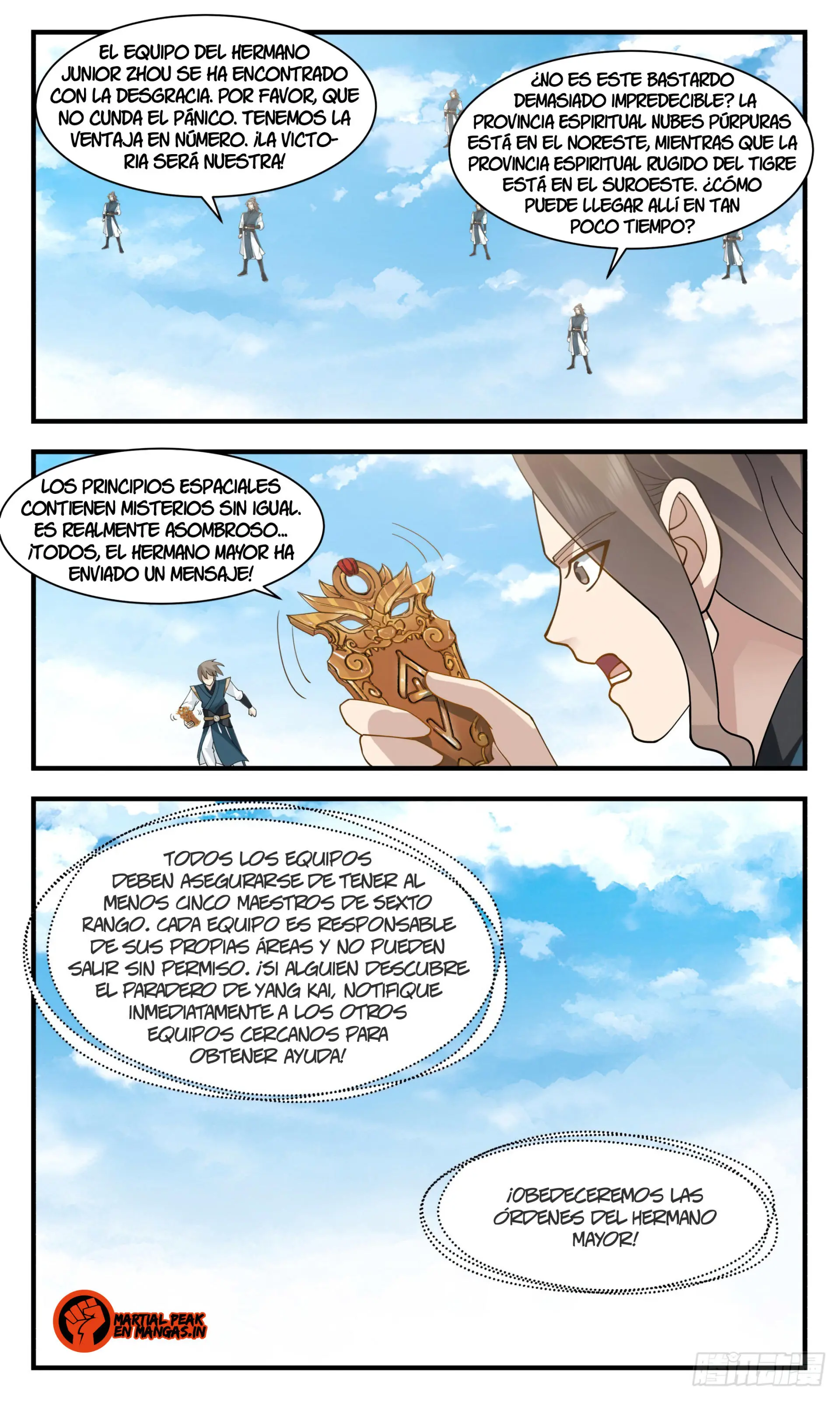 La Cumbre del Arte Marcial — Capítulo 2953 — 3