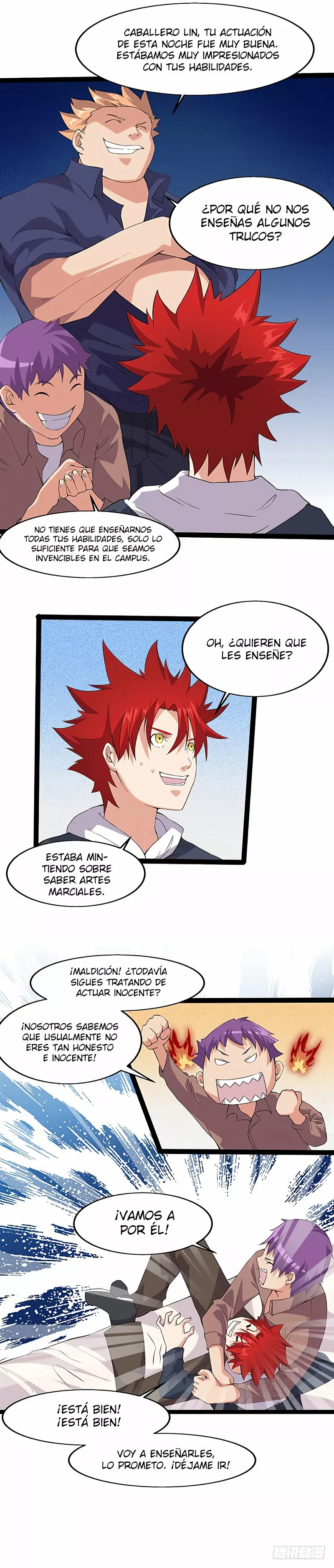 Poderoso rey adolesente — Capítulo 11 — 12