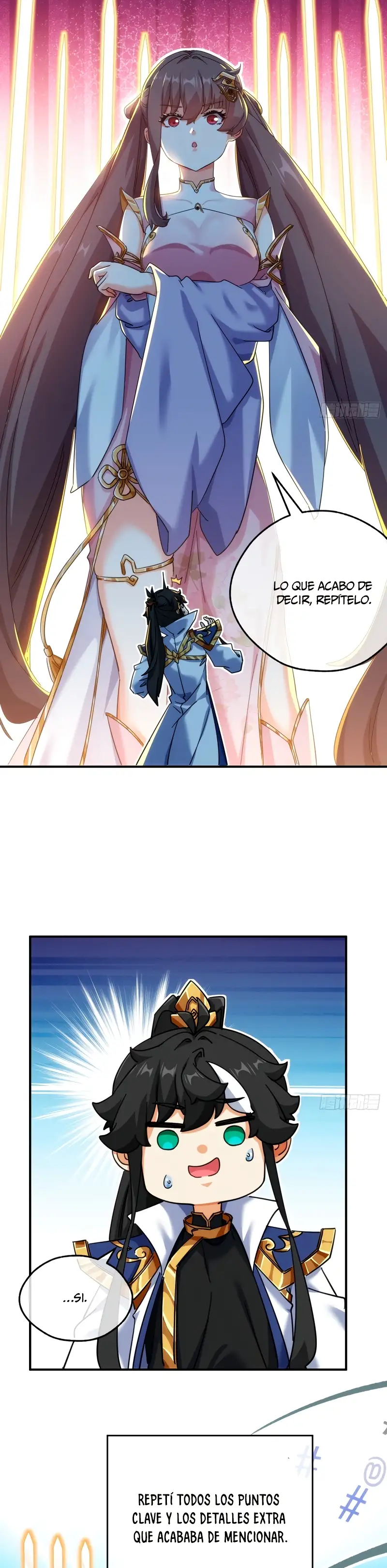 ¡Por favor mata al demonio! ¡Joven maestro! —  Capítulo 53 — 2