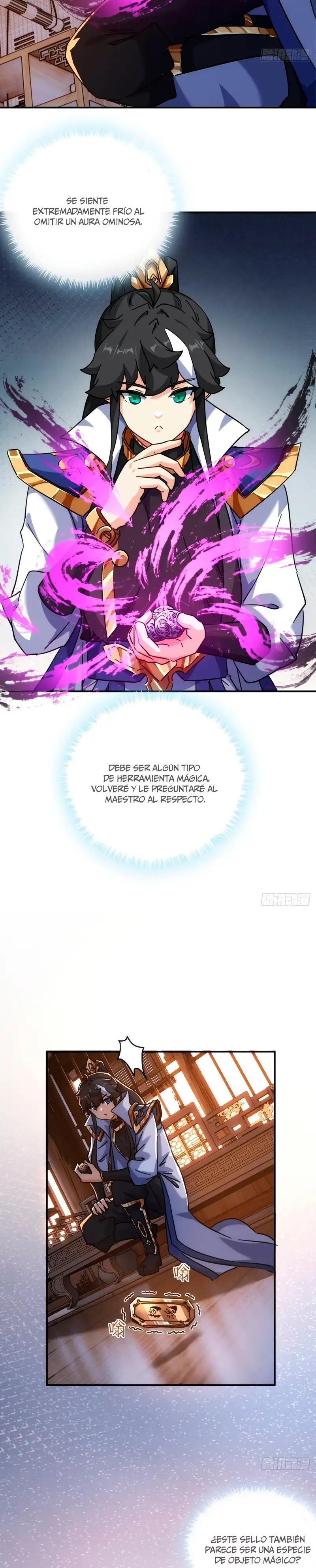 ¡Por favor mata al demonio! ¡Joven maestro! —  Capítulo 46 — 5