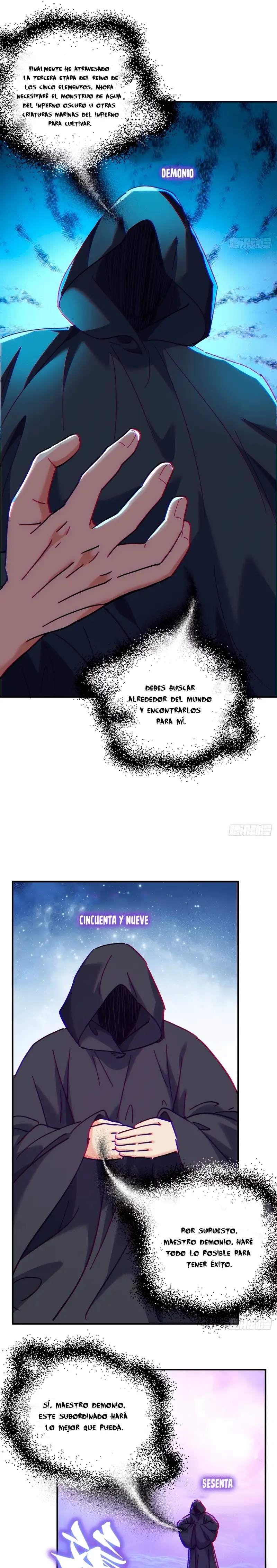 ¡Por favor mata al demonio! ¡Joven maestro! —  Capítulo 46 — 9